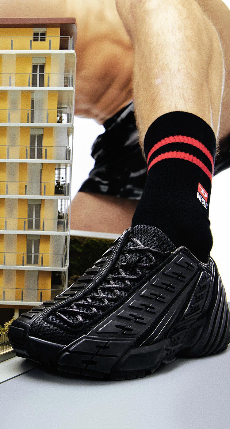 Men's & Women's Diesel Prototype Sneakers: rubber, nylon