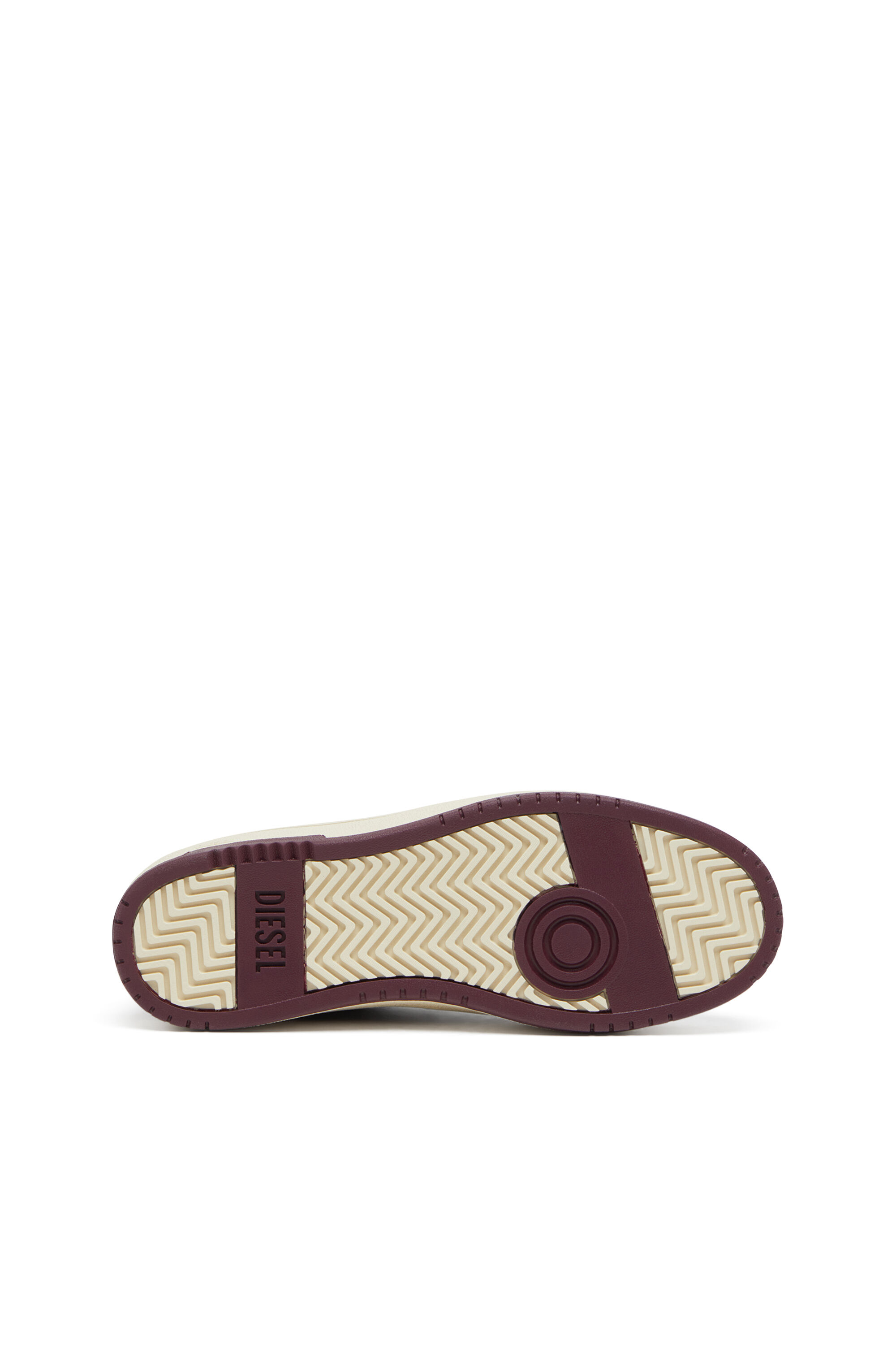 Diesel - S-TRACKER-D LOW, Herren S-Tracker-D-Sneakers aus strukturiertem Leder in Burgunderrot - 5