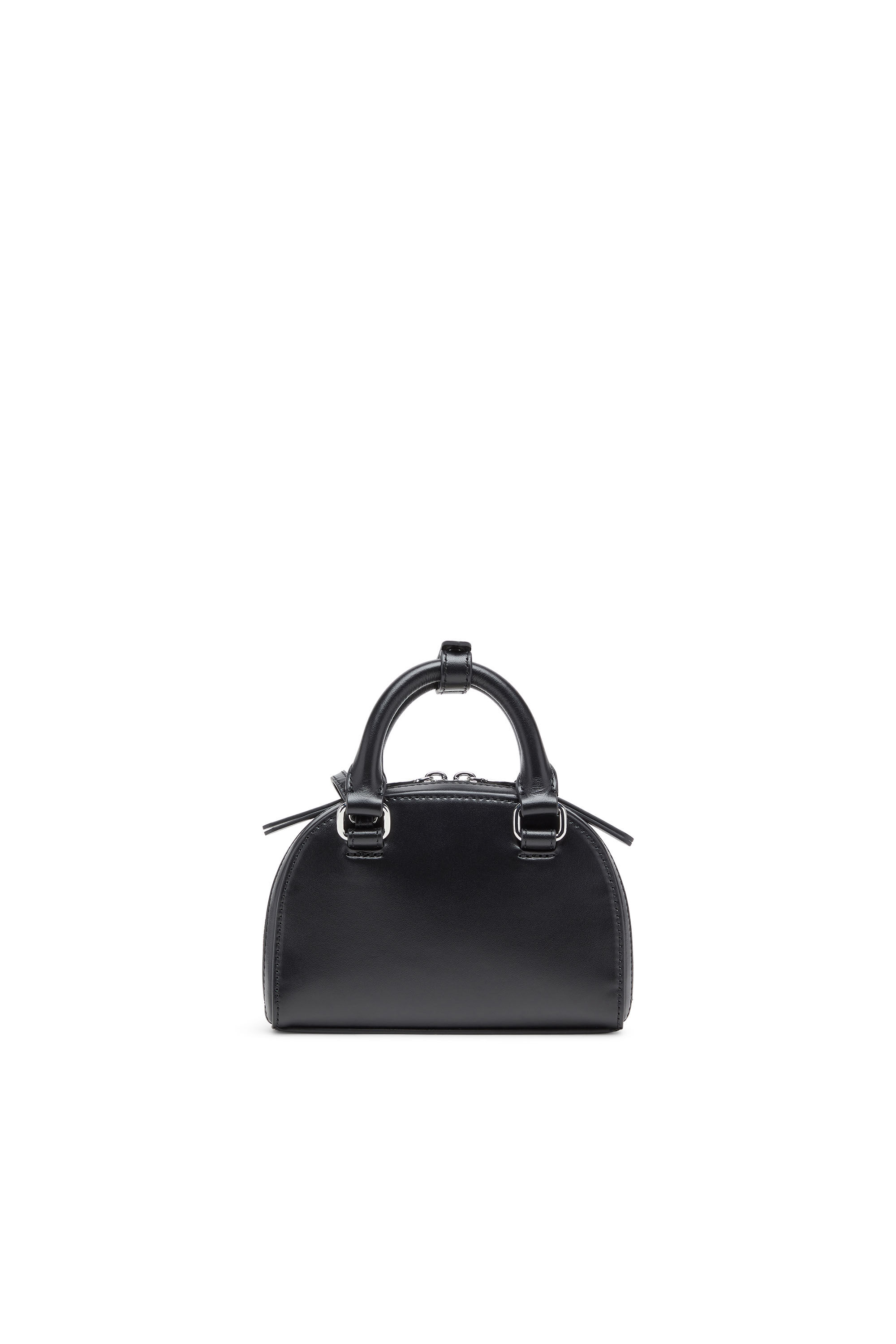 Diesel - 1DR DOME CROSSBODY XS, 1DR Dome-Sac bandoulière mini en cuir nappa Femme in Noir - 2