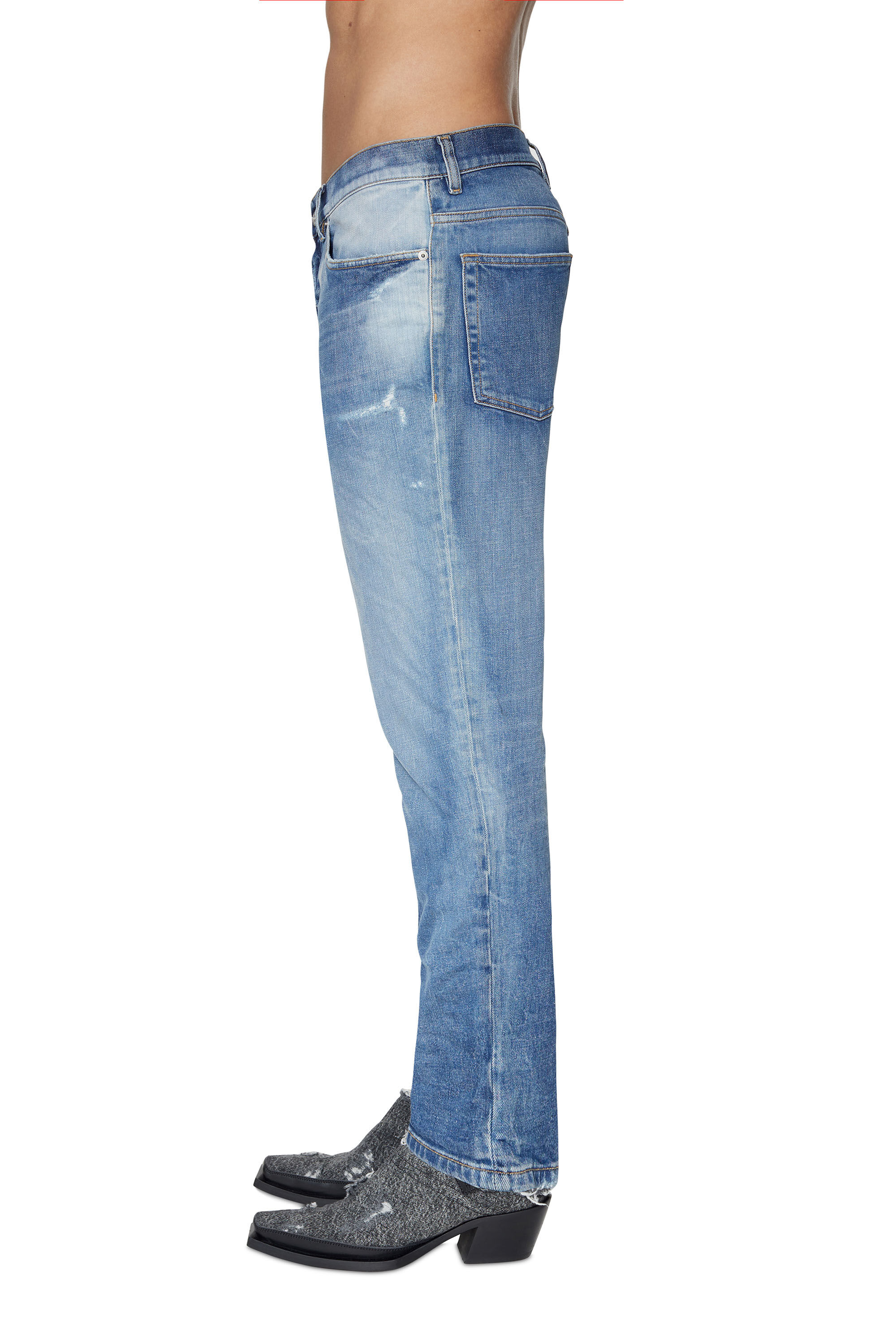 Diesel - 2005 D-FINING 09E16 Tapered Jeans, Blu medio - Image 5