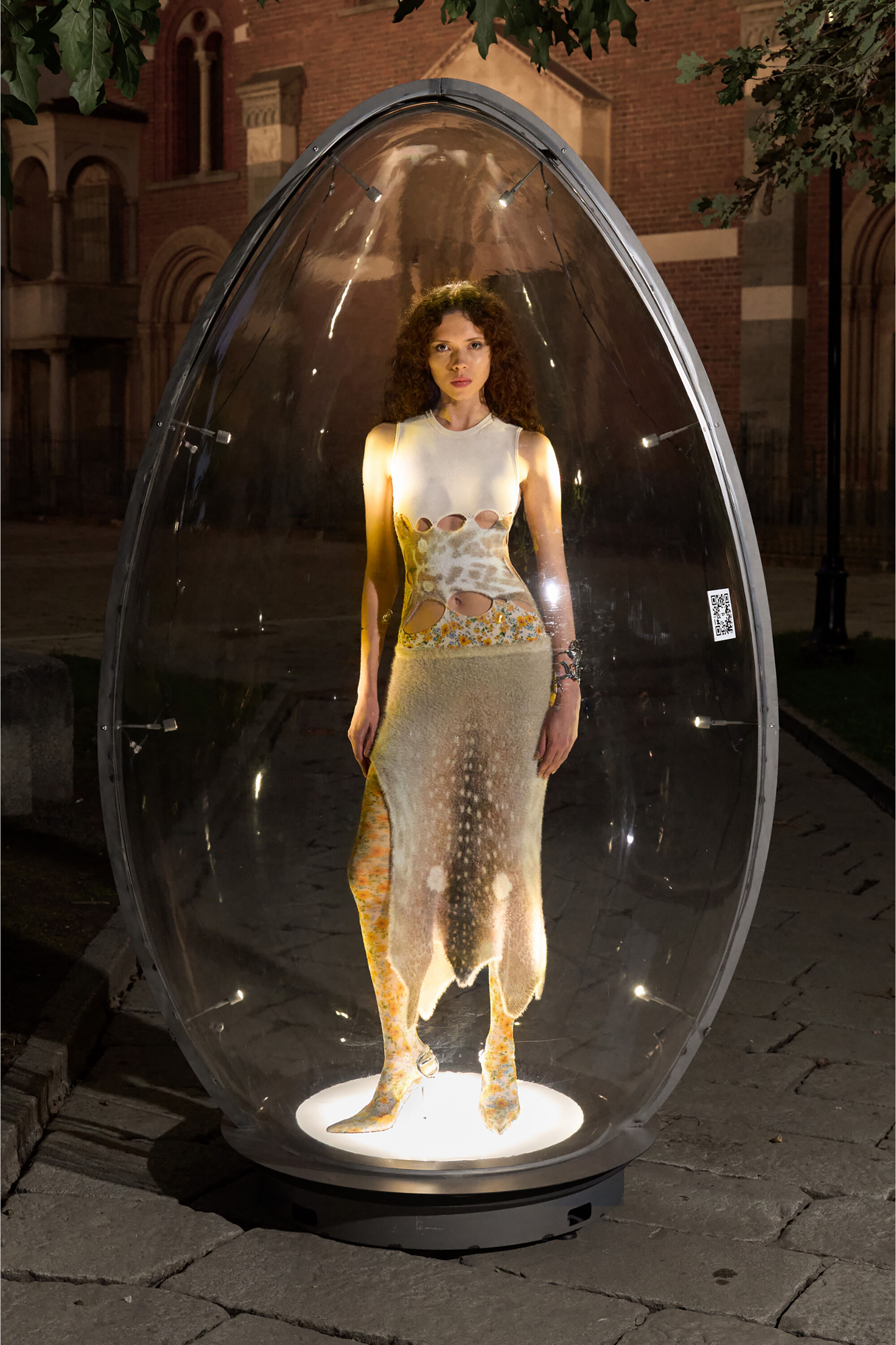 Diesel - CUFF FROG, Bracelet m&eacute;tallique effet squelette Femme in Gris argent&eacute; - 4