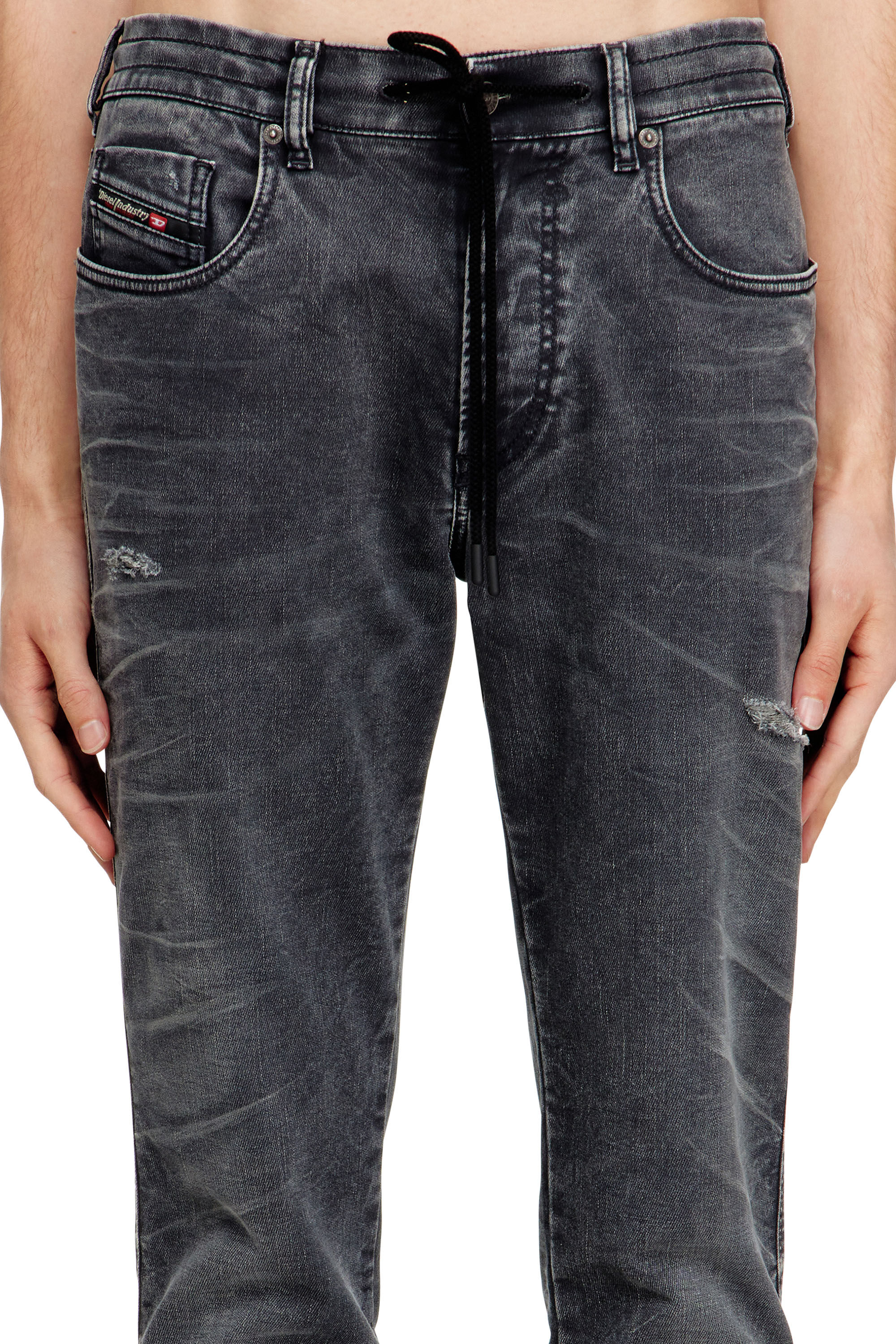 Herren Slim Jeans | Schwarz/Dunkelgrau | Diesel 2062 D-Strukt