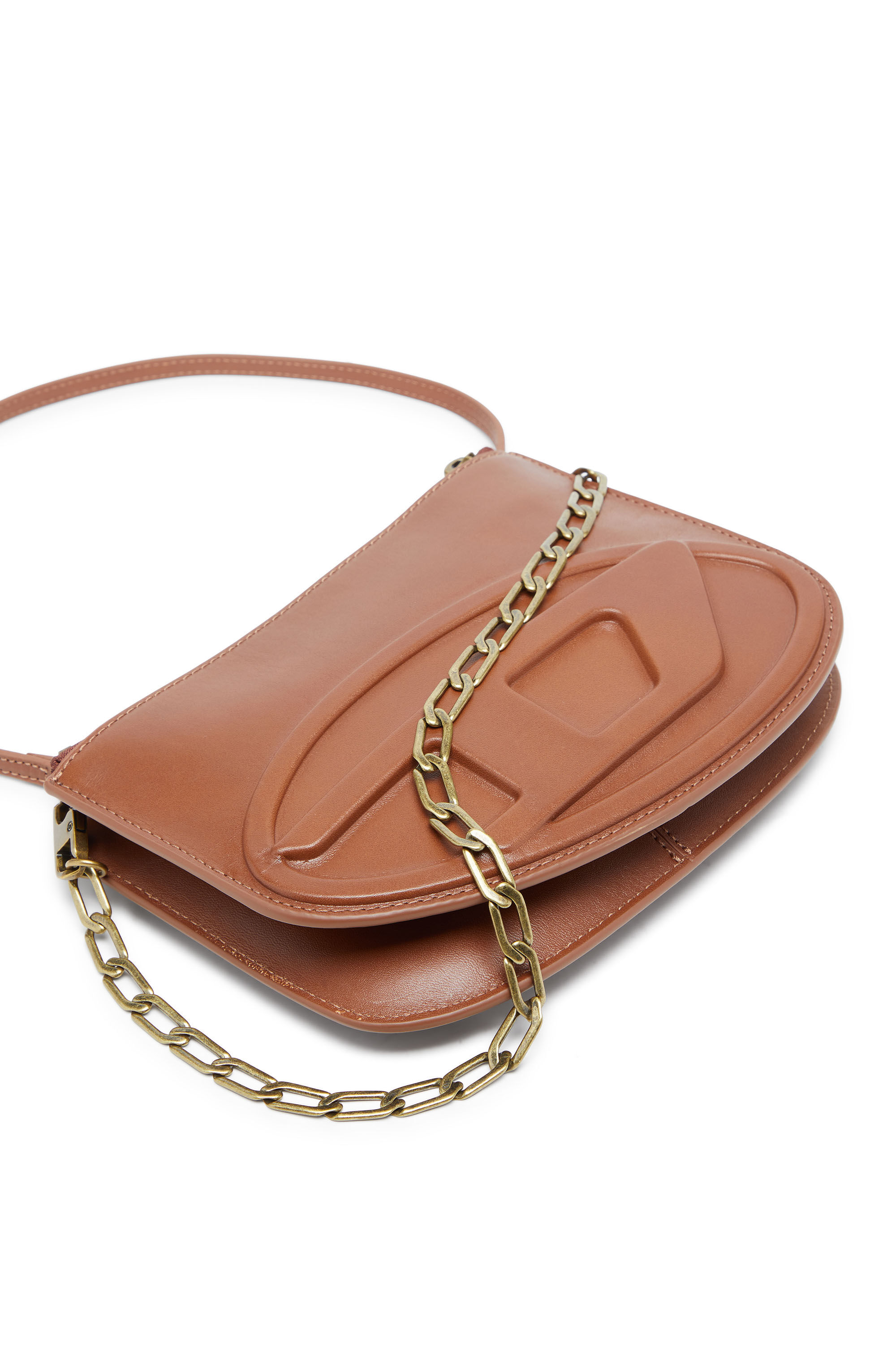 Diesel - 1DR TWIN, 1DR Twin-Borsa a spalla con due tasche in pelle pull-up Donna in Marrone - 5
