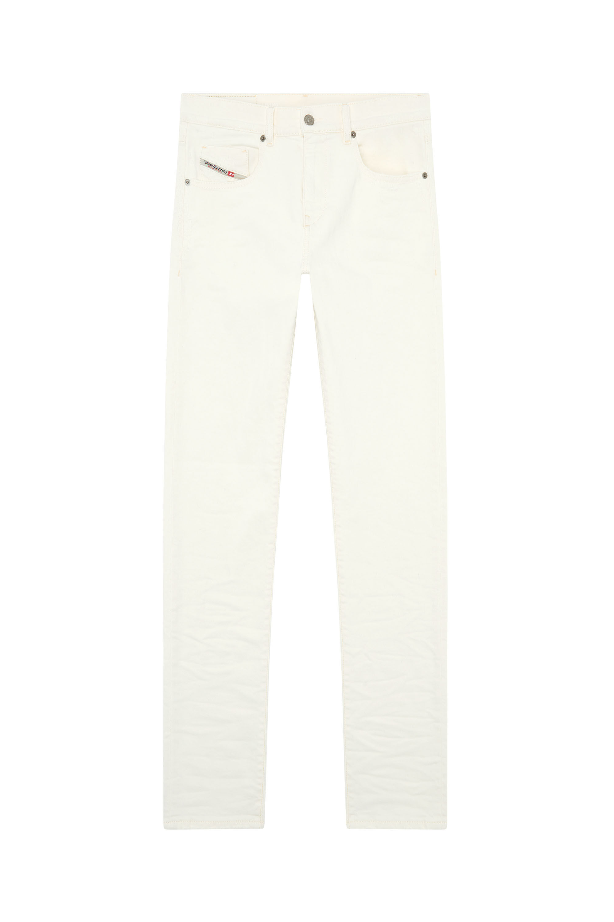 Diesel - Slim Jeans 2019 D-Strukt 09I15, Bianco - Image 2