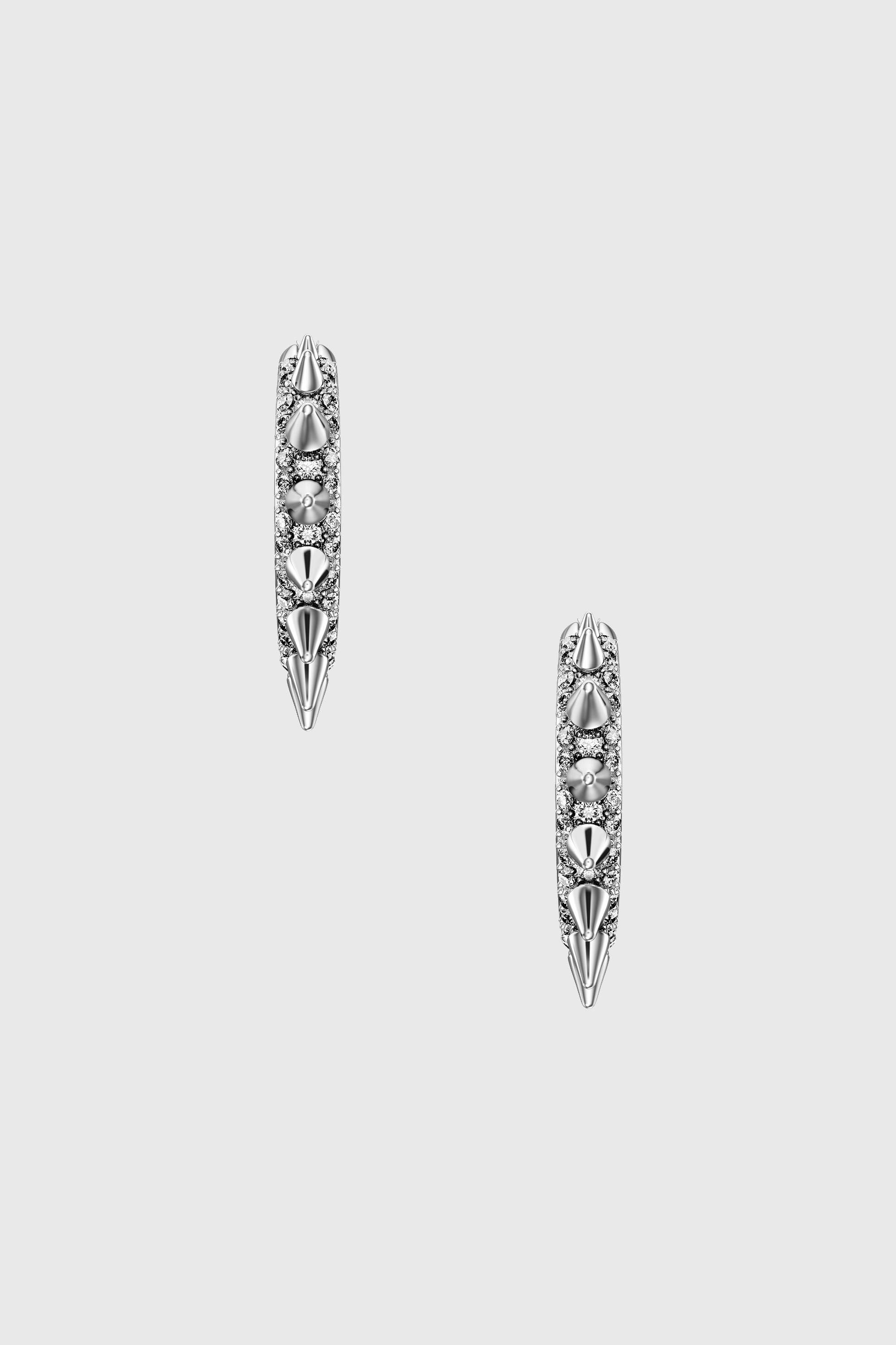 Diesel - DX1722040, Orecchini a cerchio in acciaio inox Unisex in Argento - 2