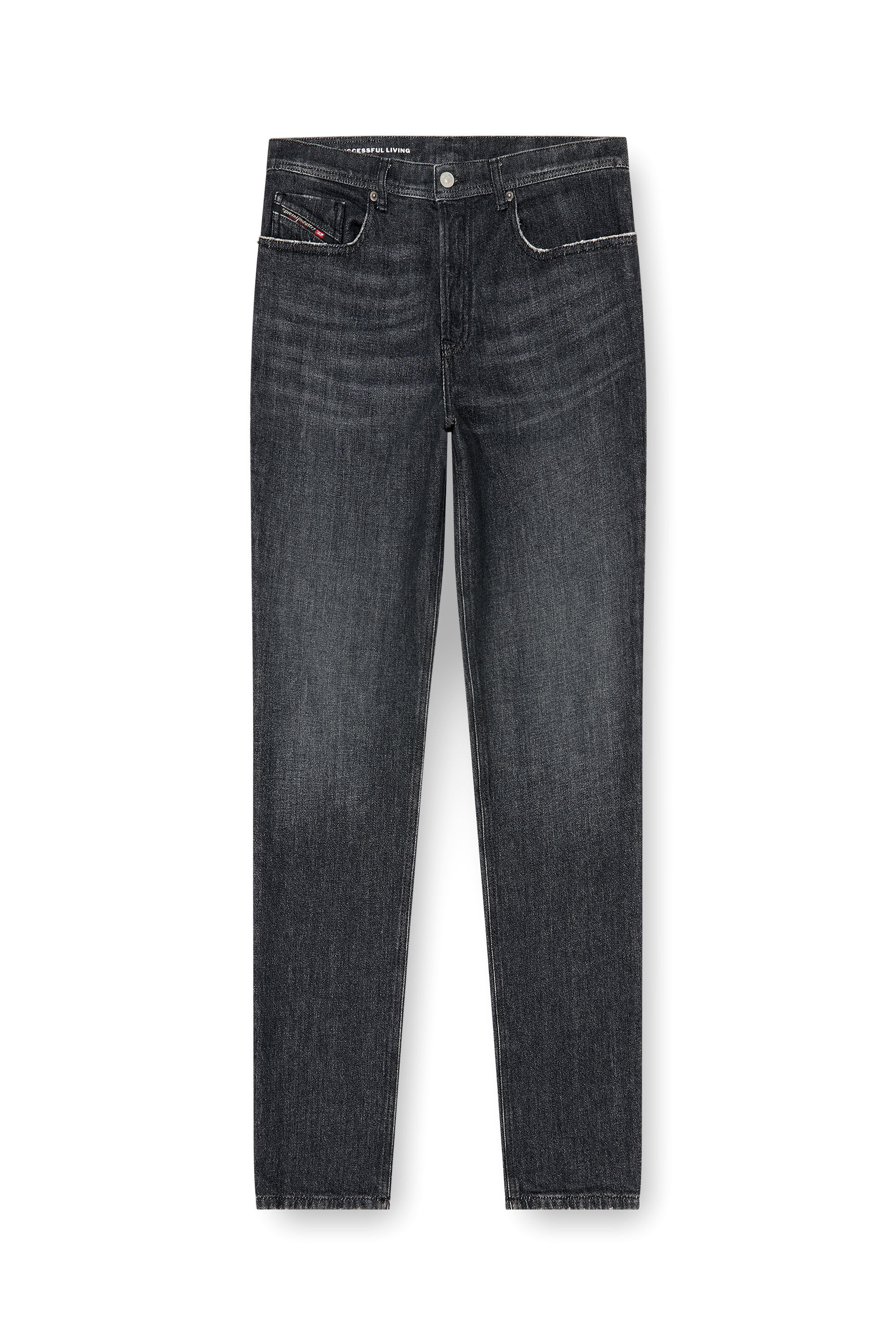 Diesel - Herren Regular Jeans 2023 D-Finitive 09P79, Schwarz/Dunkelgrau - 6