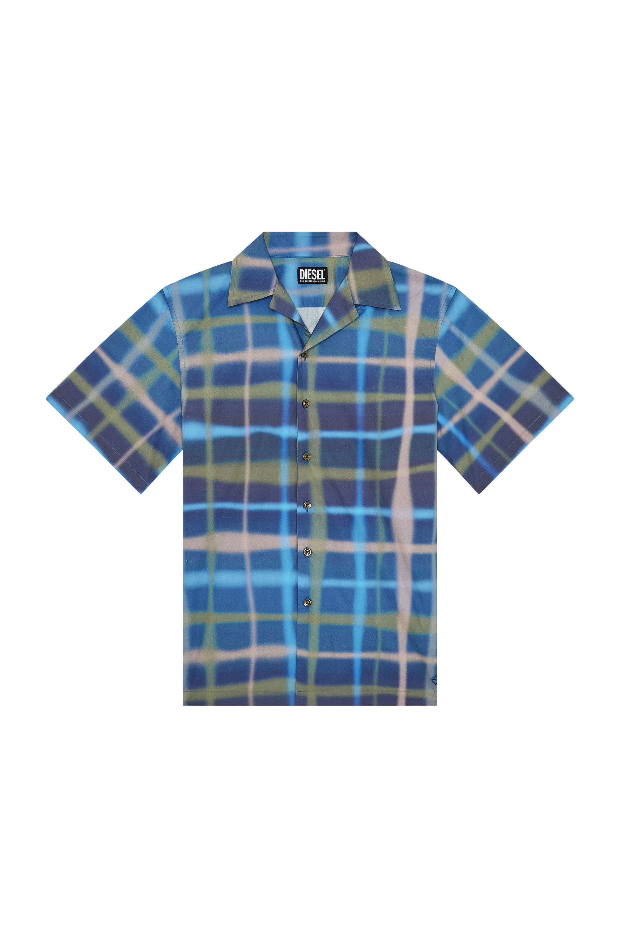 Diesel - S-FRANK-CHECK, Green/Blue - Image 2