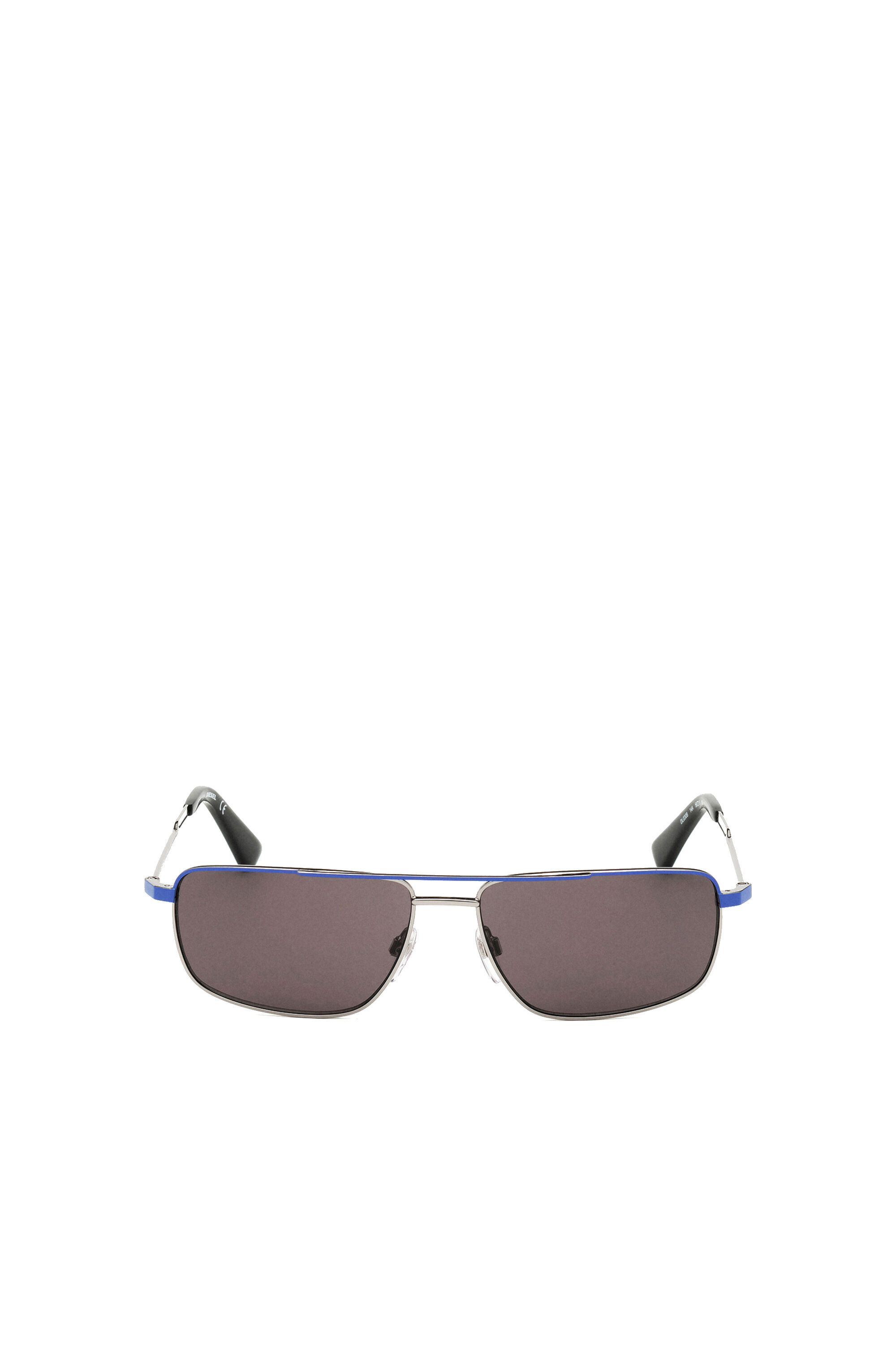 Diesel - DL0308, Herren Navigatorbrille mit polarisierten Linsen in Blau/Grau - 1