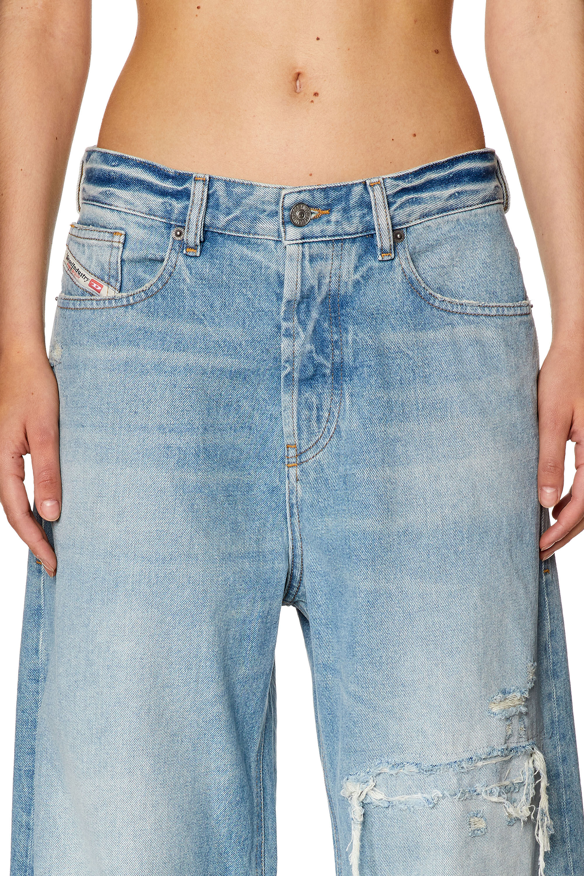 Diesel - 1996 D-Sire 09E25 Straight Jeans, Hellblau - Image 6