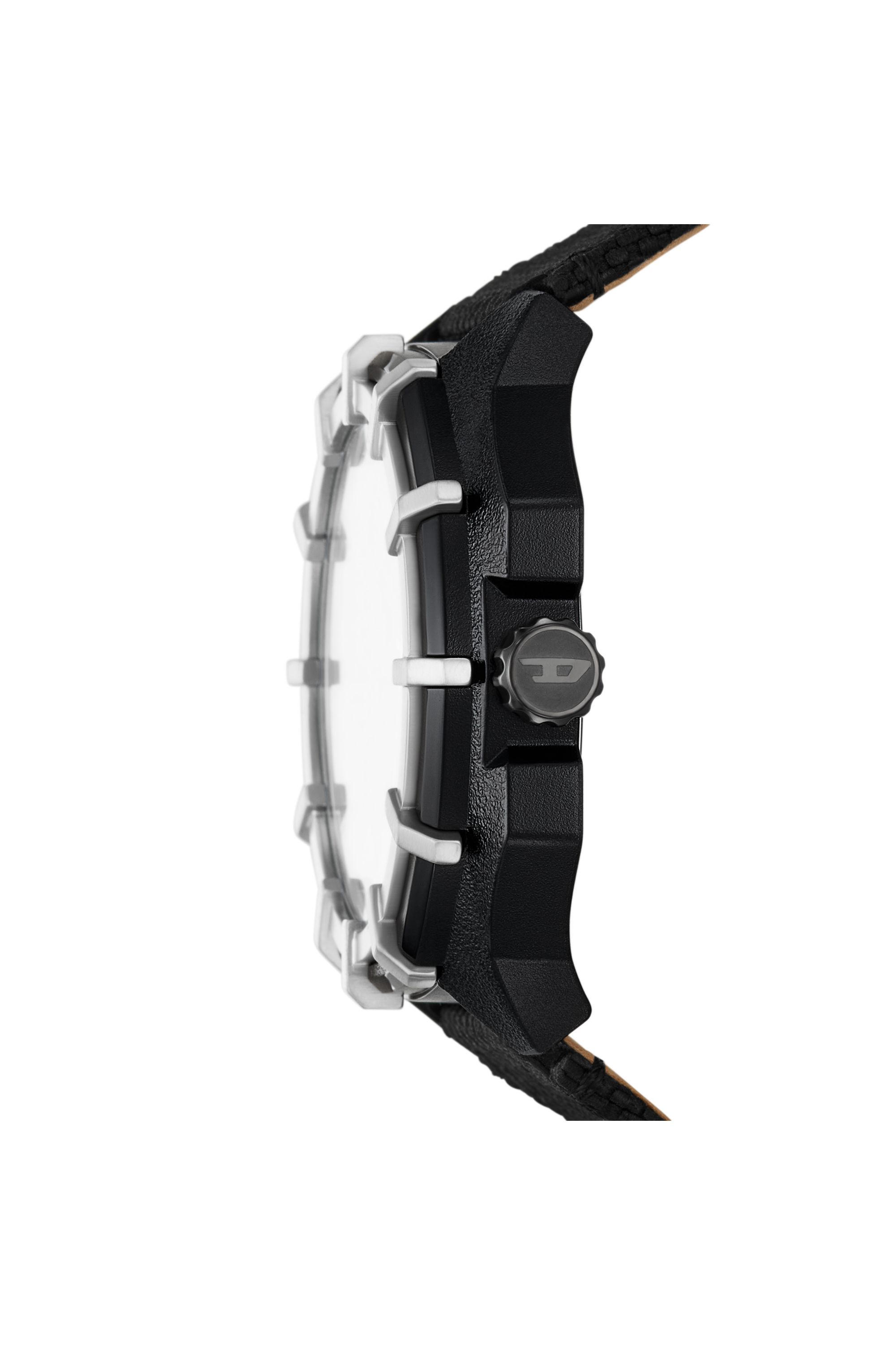 Diesel - DZ4679, Herren Solarbetriebene Framed Armbanduhr in Schwarz - 3