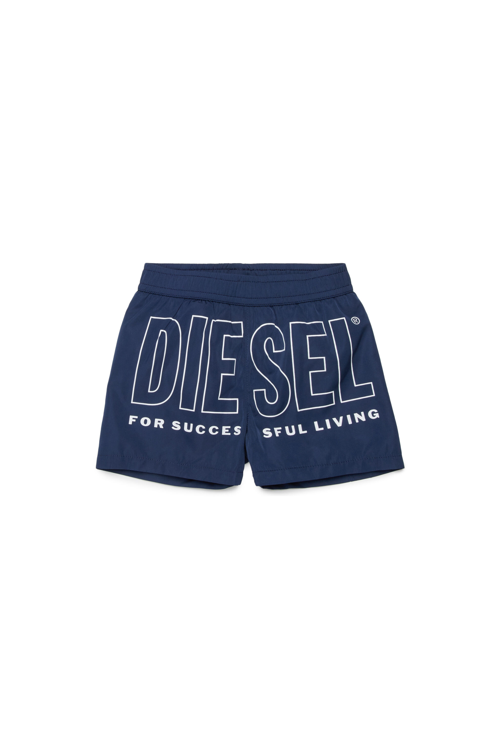 Diesel - MISITB, Short de bain avec imprim&eacute; maxi Biscotto Homme in Bleu - 1