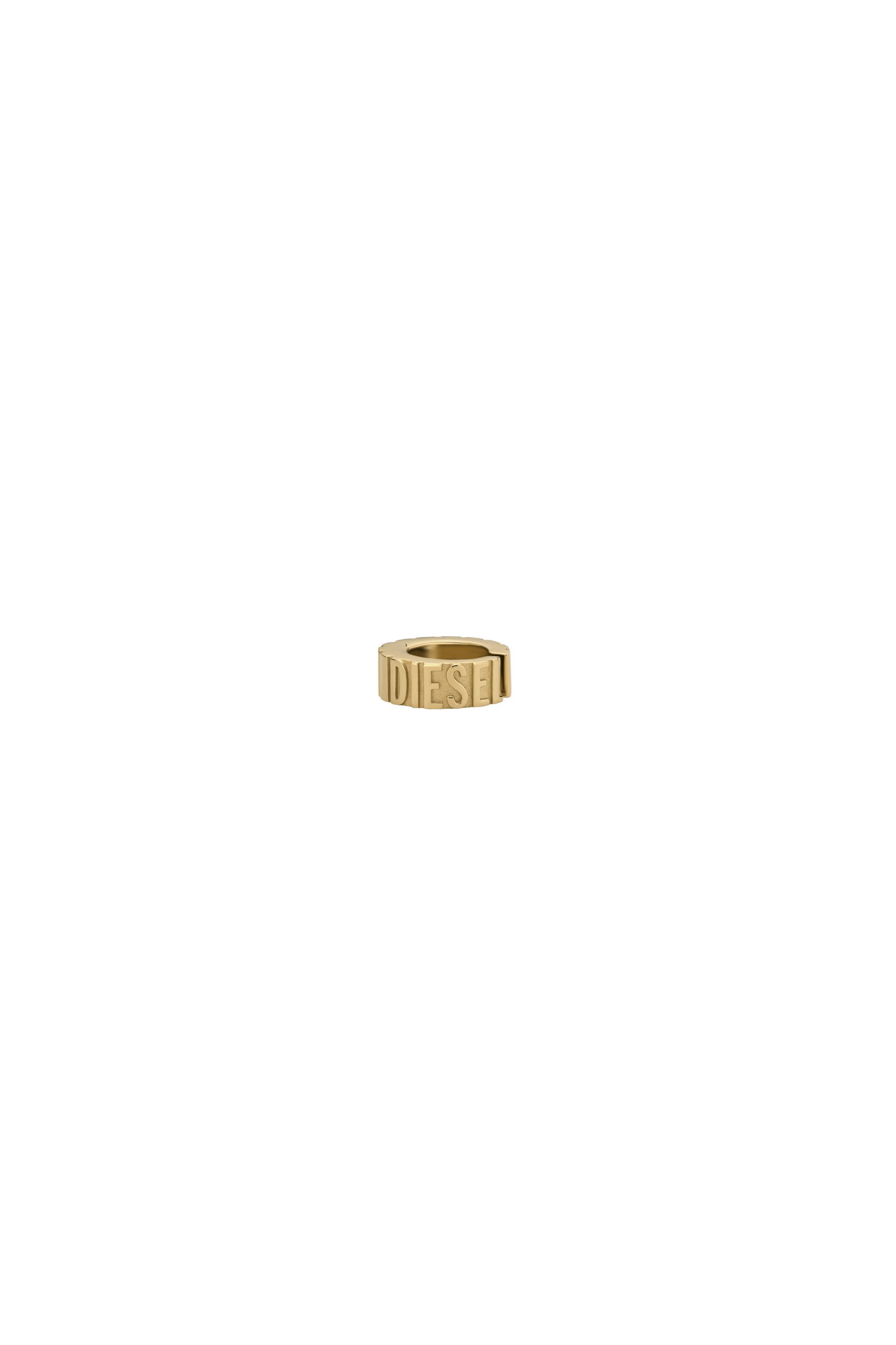 Diesel - DX1565710 JEWEL, Orecchino da cartilagine in acciaio inossidabile dorato Unisex in Oro - 2