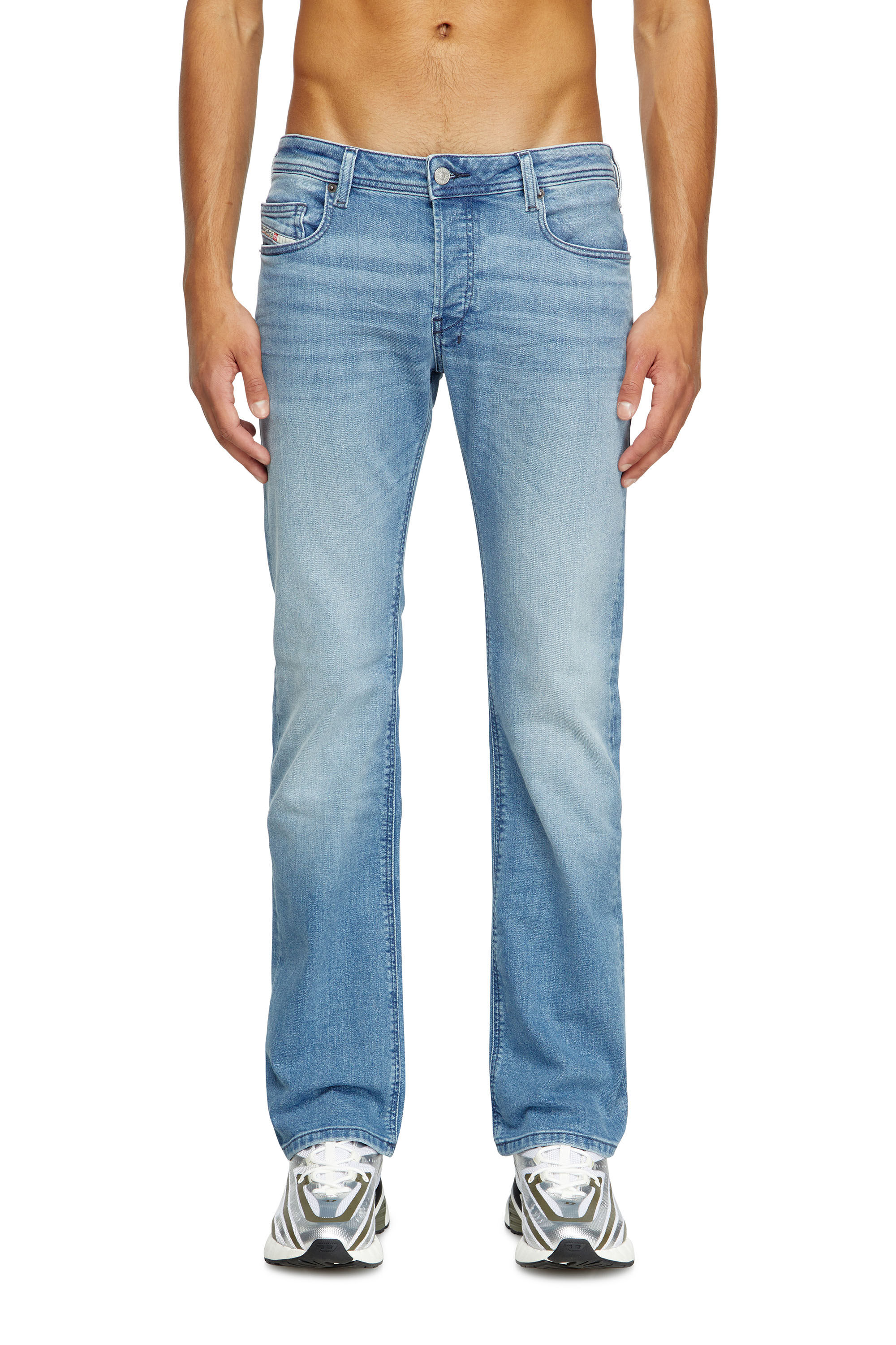 Diesel - Bootcut Jeans 2007 Zatiny 0GRDI Homme, Bleu Clair - Image 3
