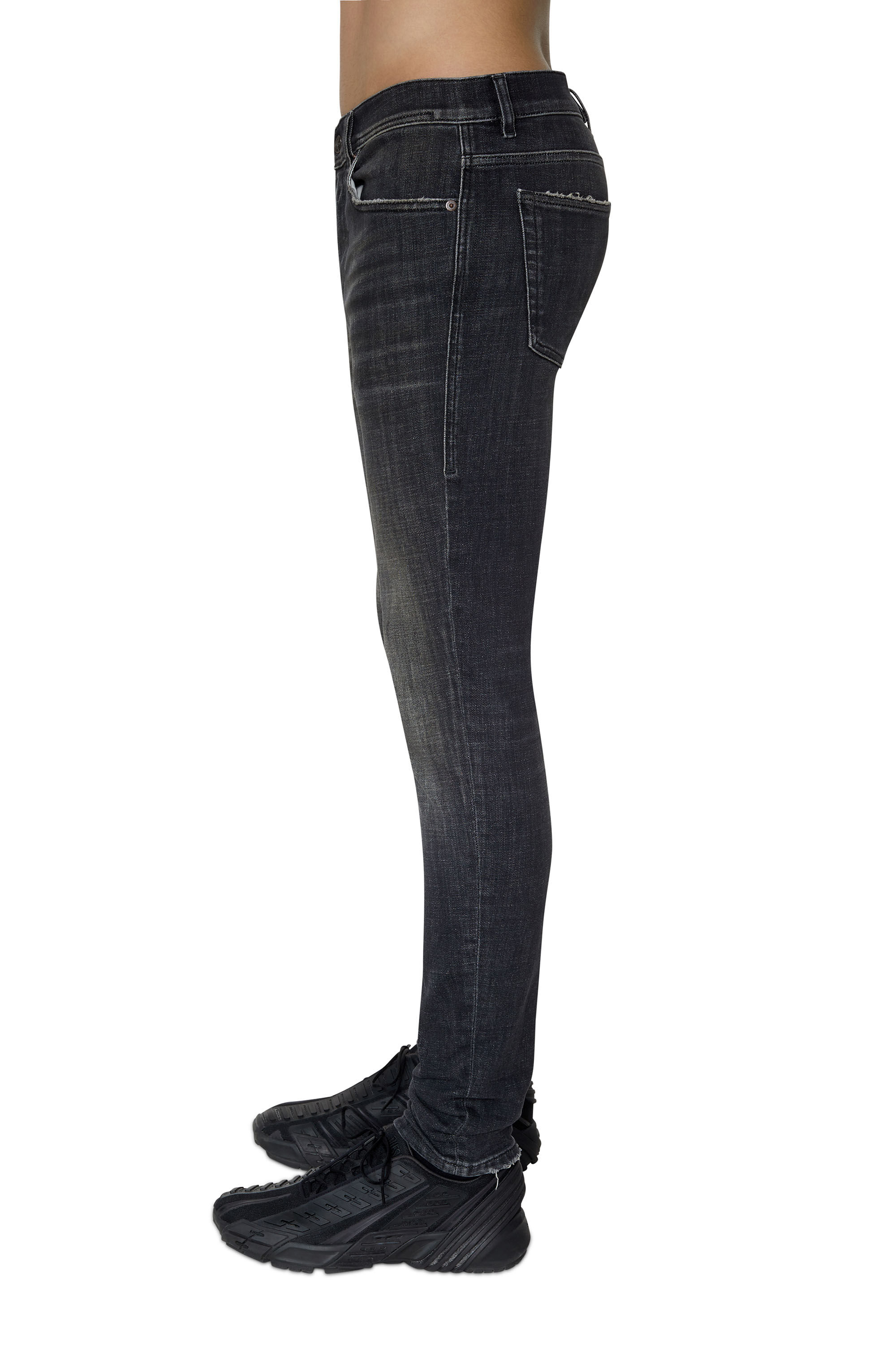 Diesel - 1983 D-Amny 09D88 Skinny Jeans, Schwarz/Dunkelgrau - Image 5