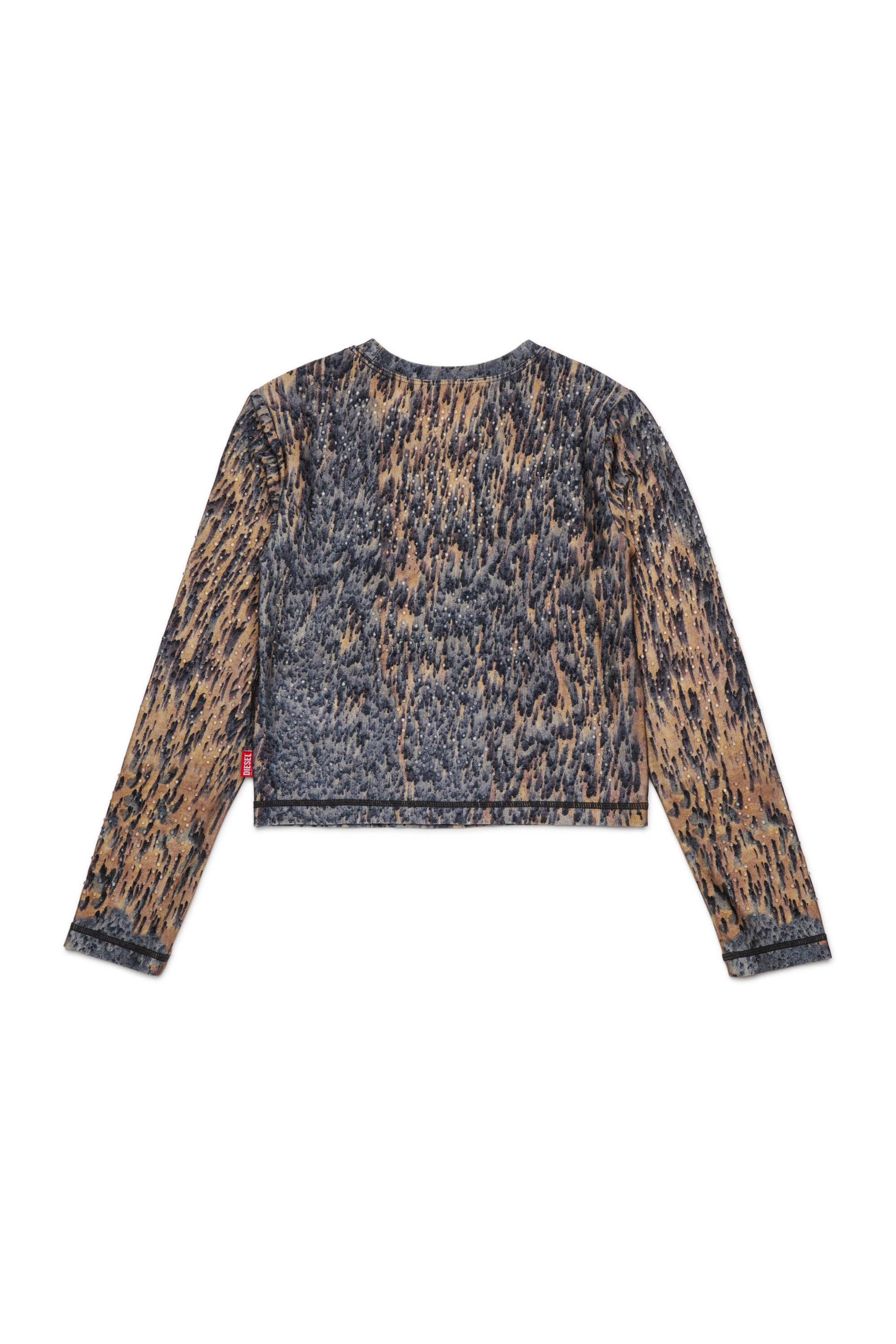 Diesel - TOSCA, T-shirt in nylon con stampa all-over Donna in Multicolor - 2