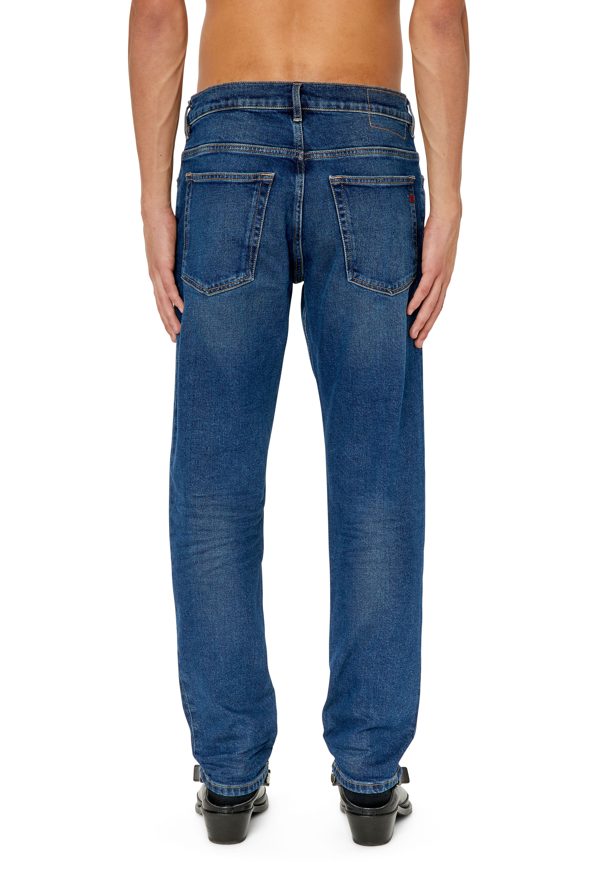 Diesel - 2006 D-Fining 0GYCS Tapered Jeans, Blu Scuro - Image 4