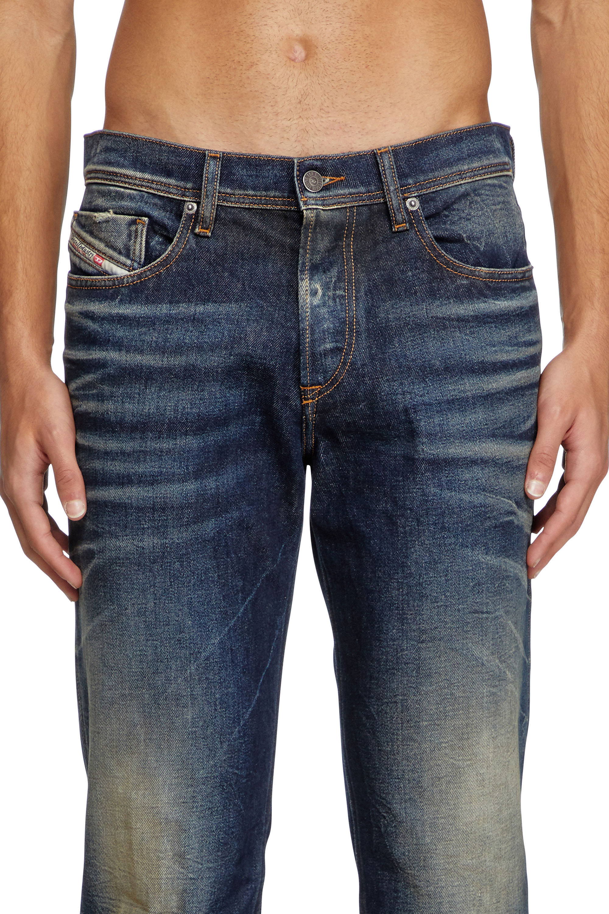 Diesel - Regular Jeans 2023 D-Finitive 09L22 Uomo, Blu Scuro - Image 5