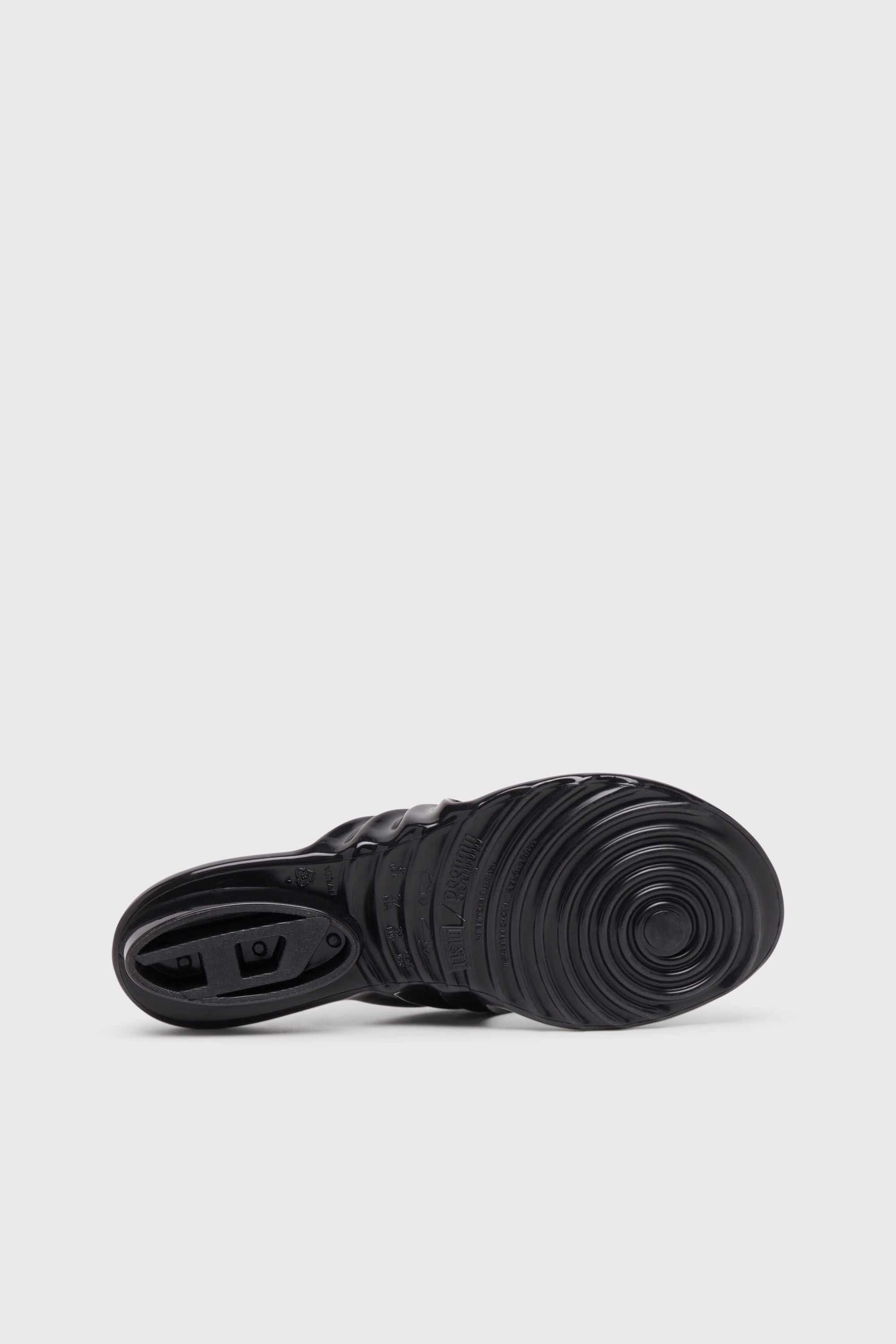 Diesel - MELISSA QUANTUM THONG, Tong sculpturale en Melflex&reg; Femme in Noir - 5