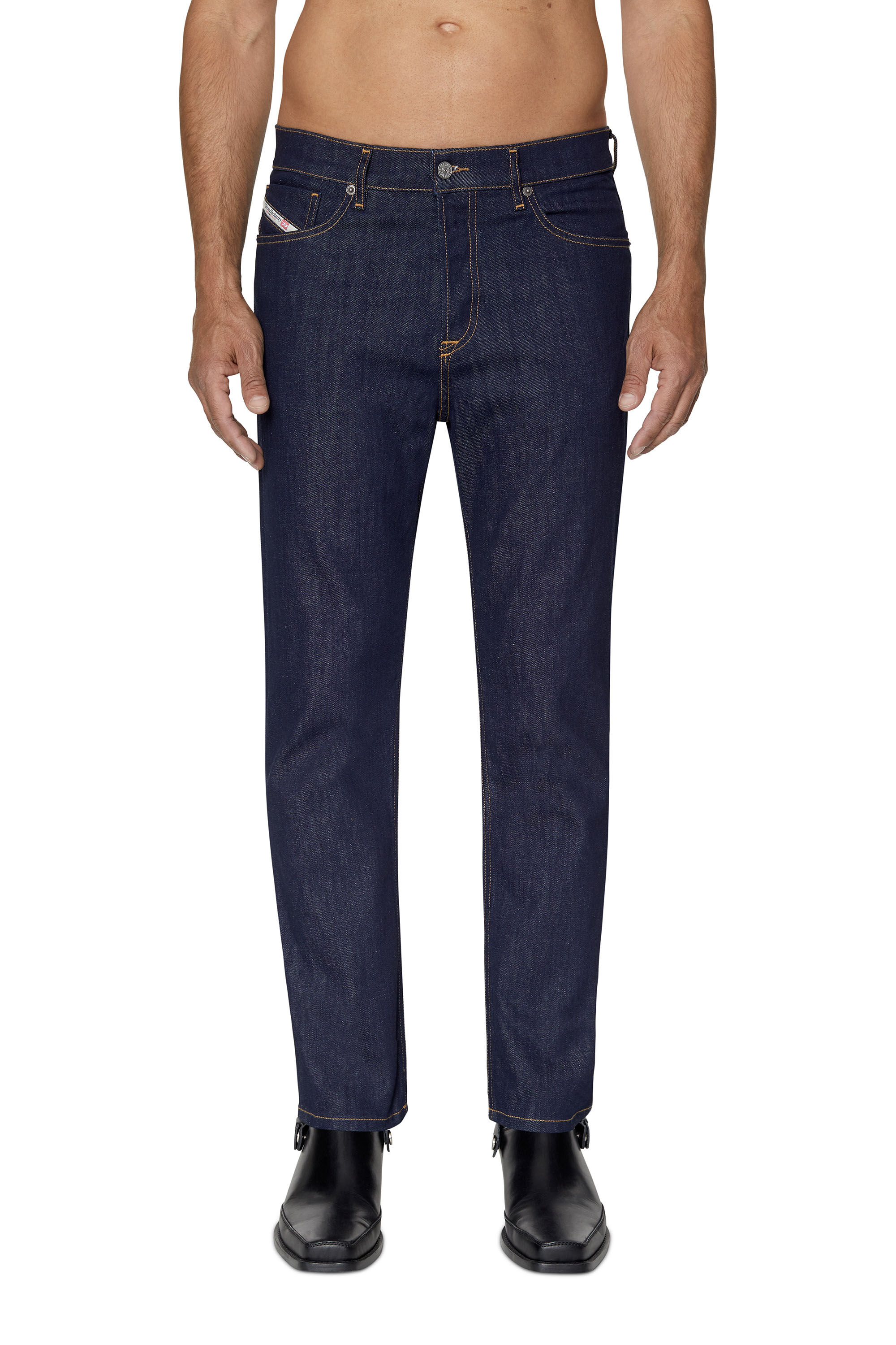 Diesel - Tapered Jeans 2005 D-Fining Z9B89, Blu Scuro - Image 3