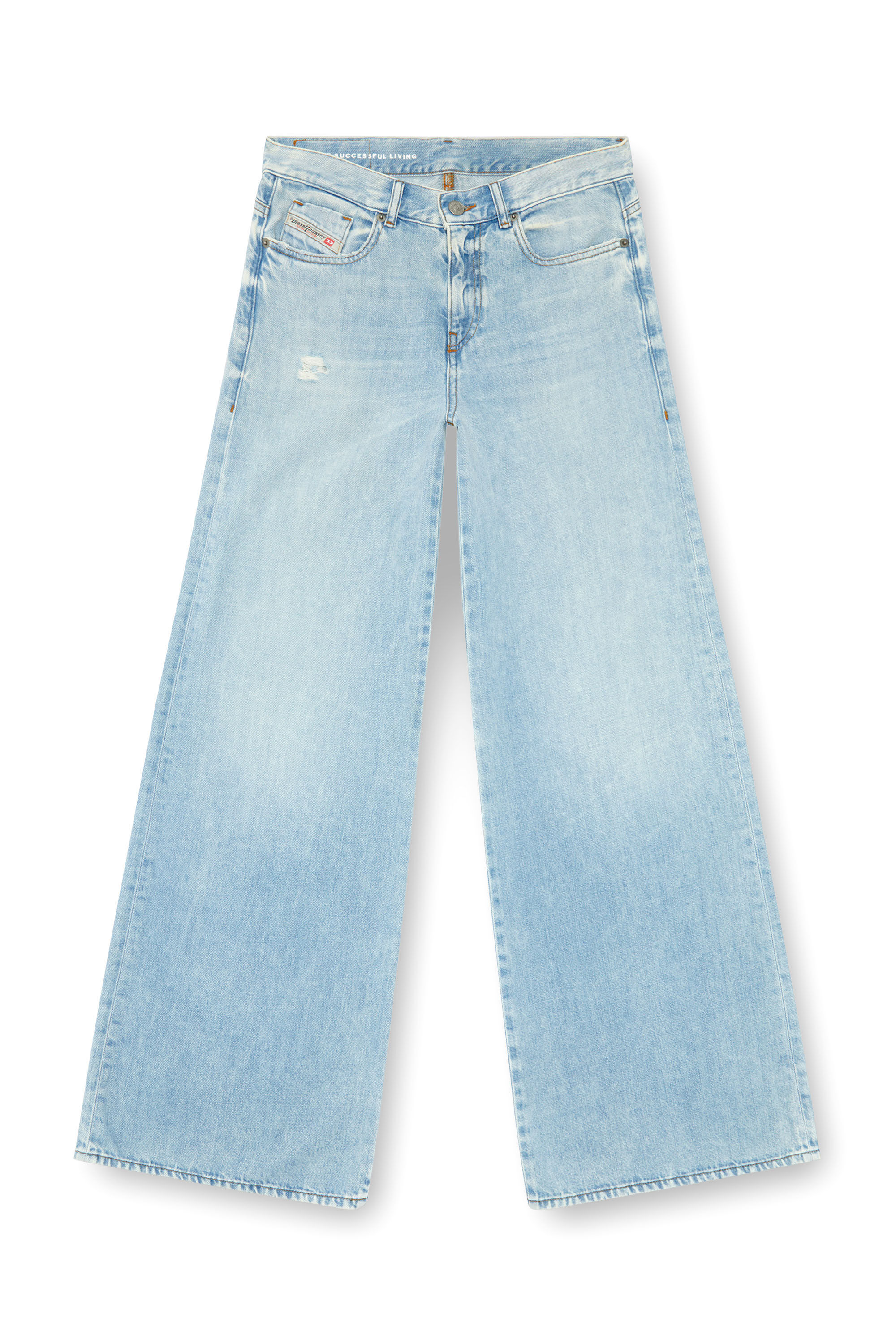 Diesel - Femme Bootcut and Flare Jeans 1978 D-Akemi 068MQ, Bleu Clair - Image 2