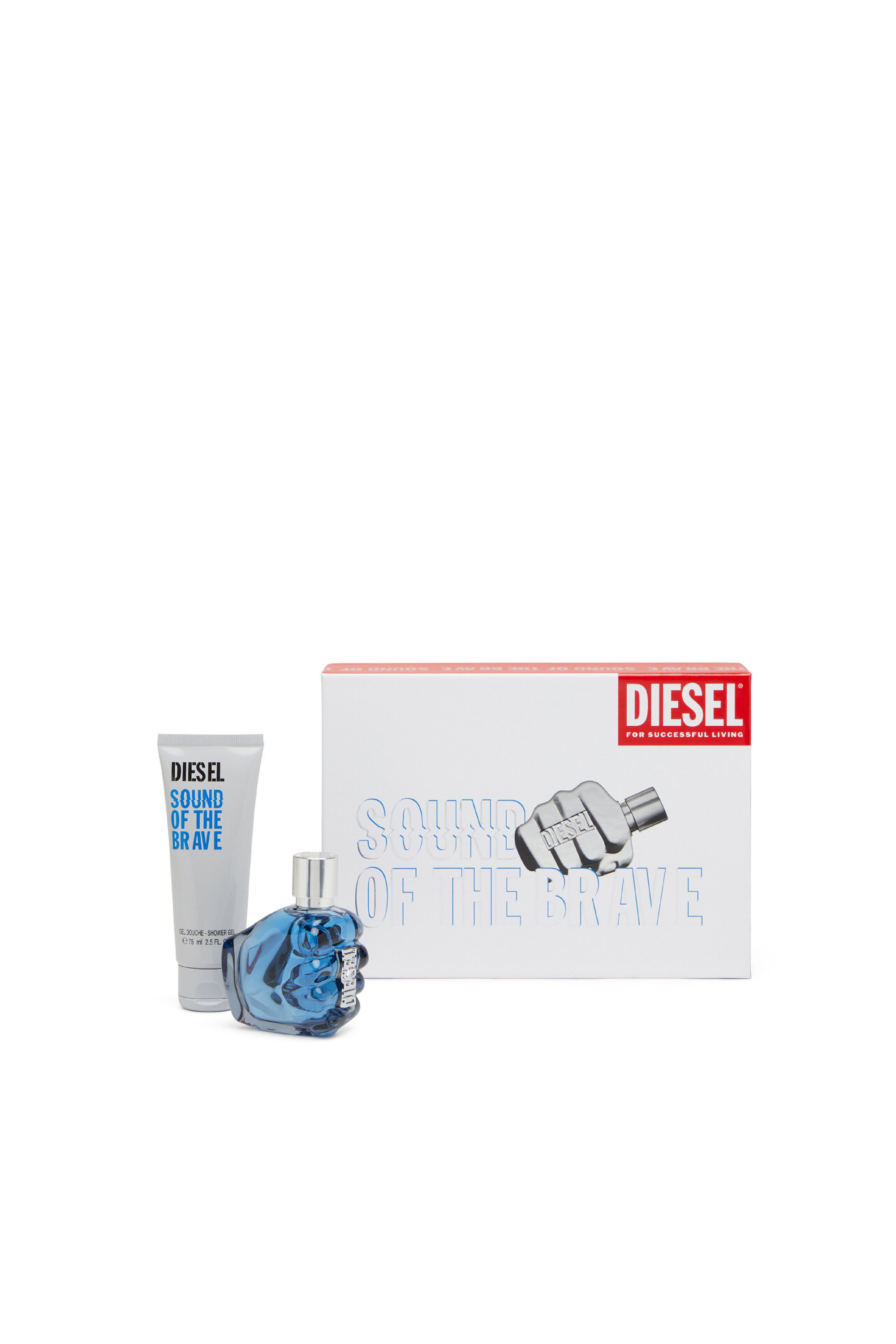 Diesel - SOUND OF THE BRAVE 50 ML GIFT SET, Herren SOUND OF THE BRAVE-Geschenkset in Weiß - 1