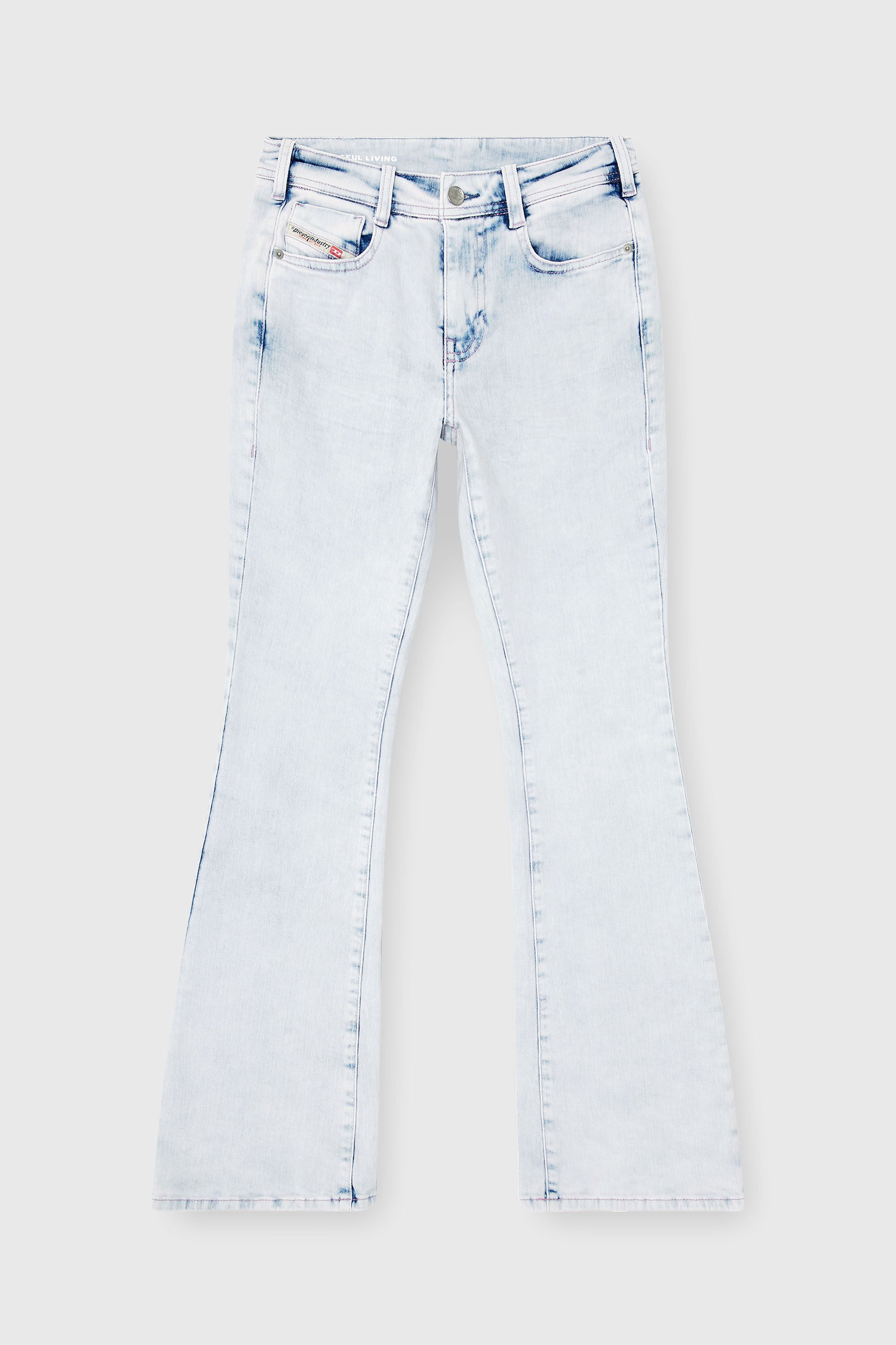 Diesel - Damen Bootcut Jeans 1969 D-Ebbey 0HDBH, Hellblau - 6