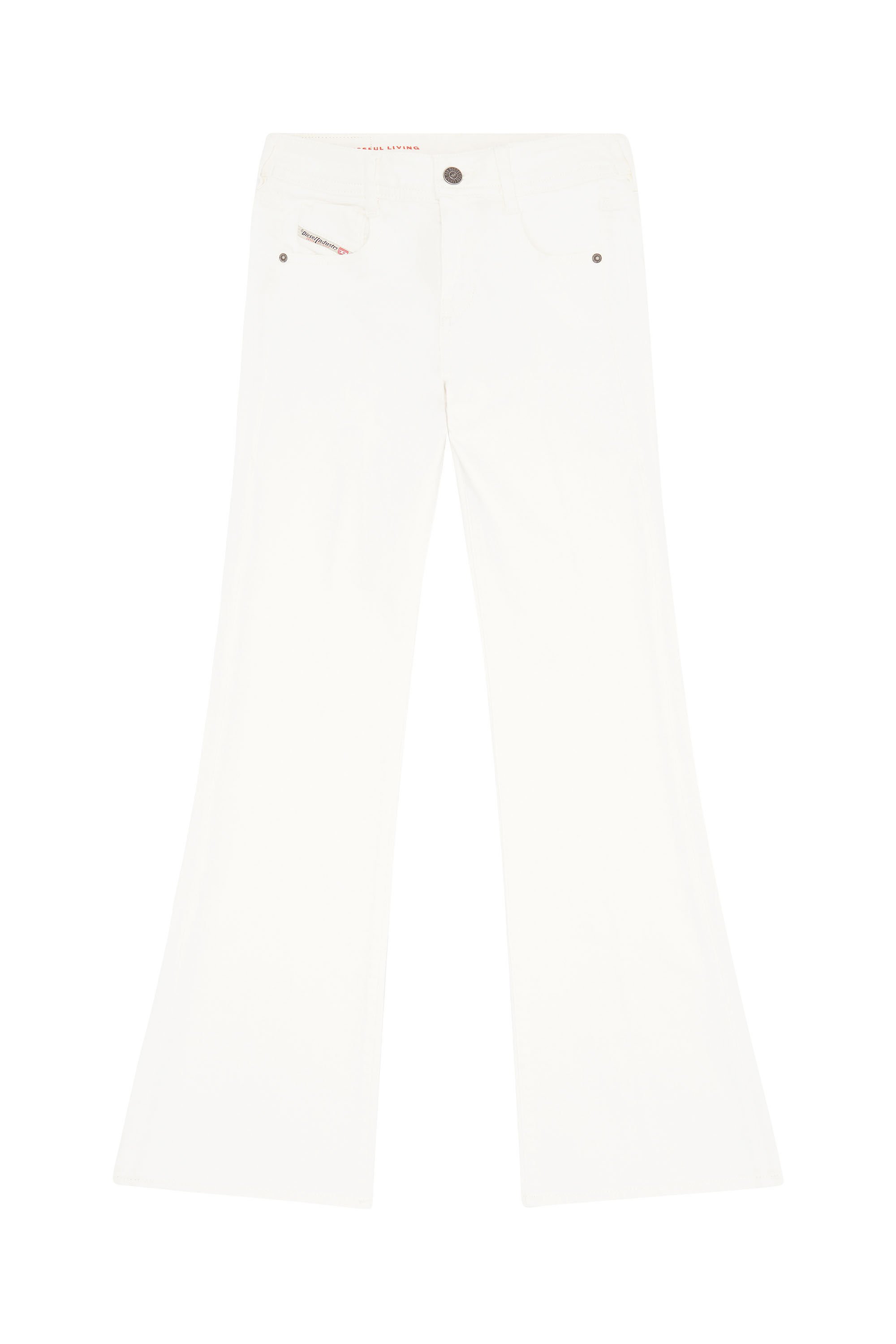 Diesel - 1969 D-EBBEY 09D63 Bootcut and Flare Jeans, Bianco - Image 2
