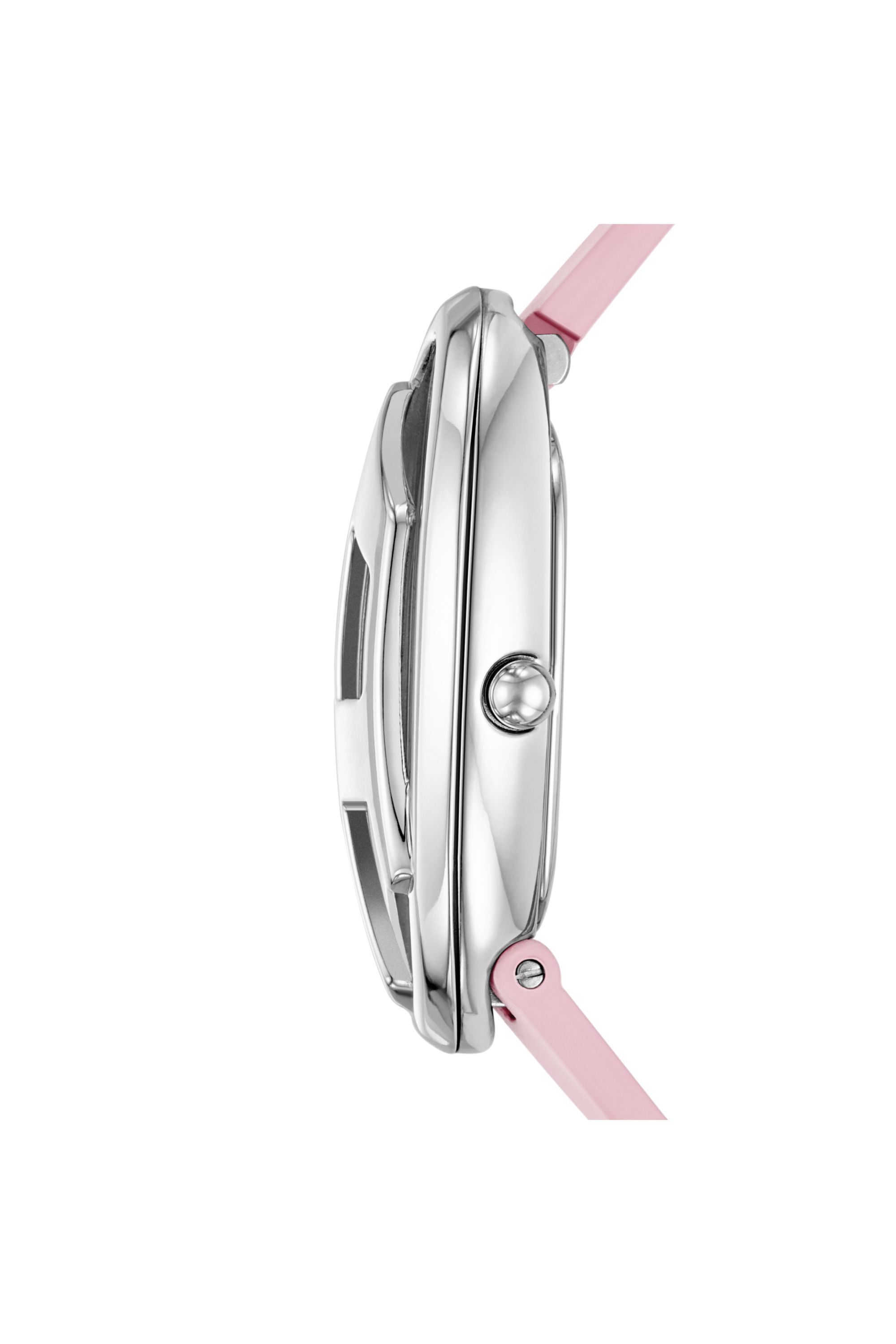 Diesel - DZ5621 WATCH, Damen D-Era Lederuhr mit zwei Zeigern in Rosa - 3