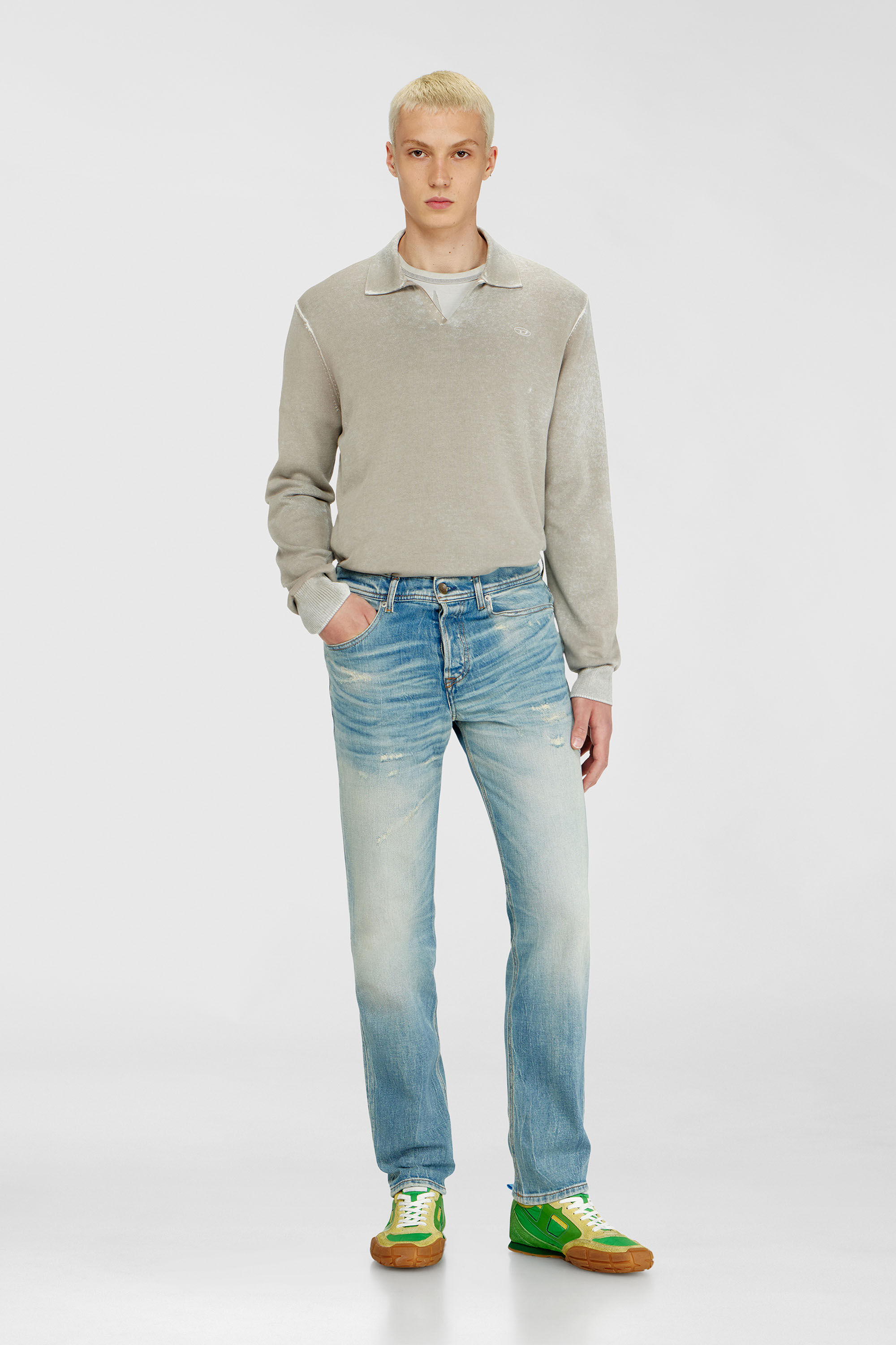 Diesel - Herren Regular Jeans 2023 D-Finitive 09P33, Hellblau - 2