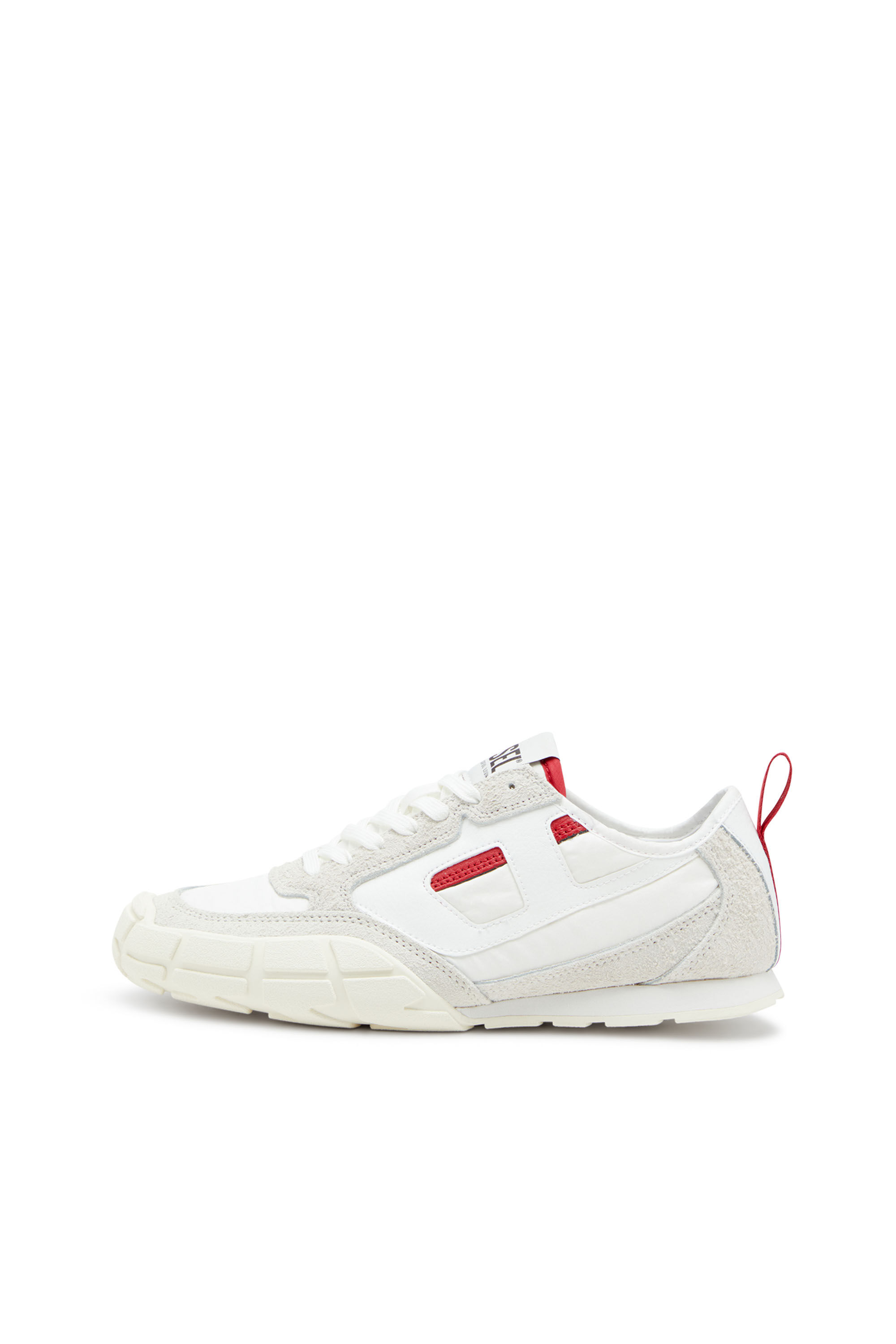 Diesel - S-PAGODHA LOW W, Sneakers en cuir, suède et tissu indéchirable Femme in ToBeDefined - 7