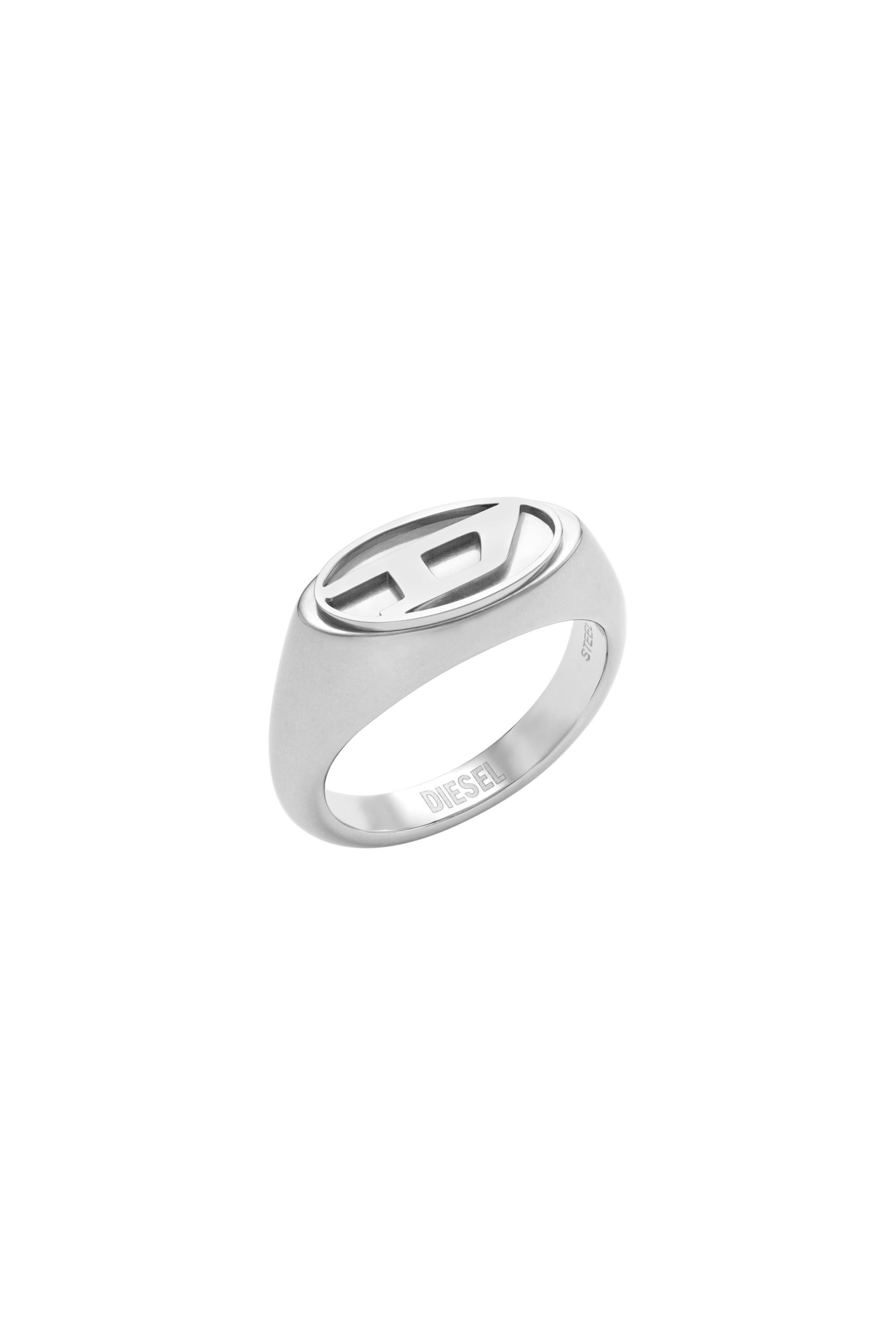 Diesel - DX1475, Anello in acciaio inossidabile Unisex in Argento - 1