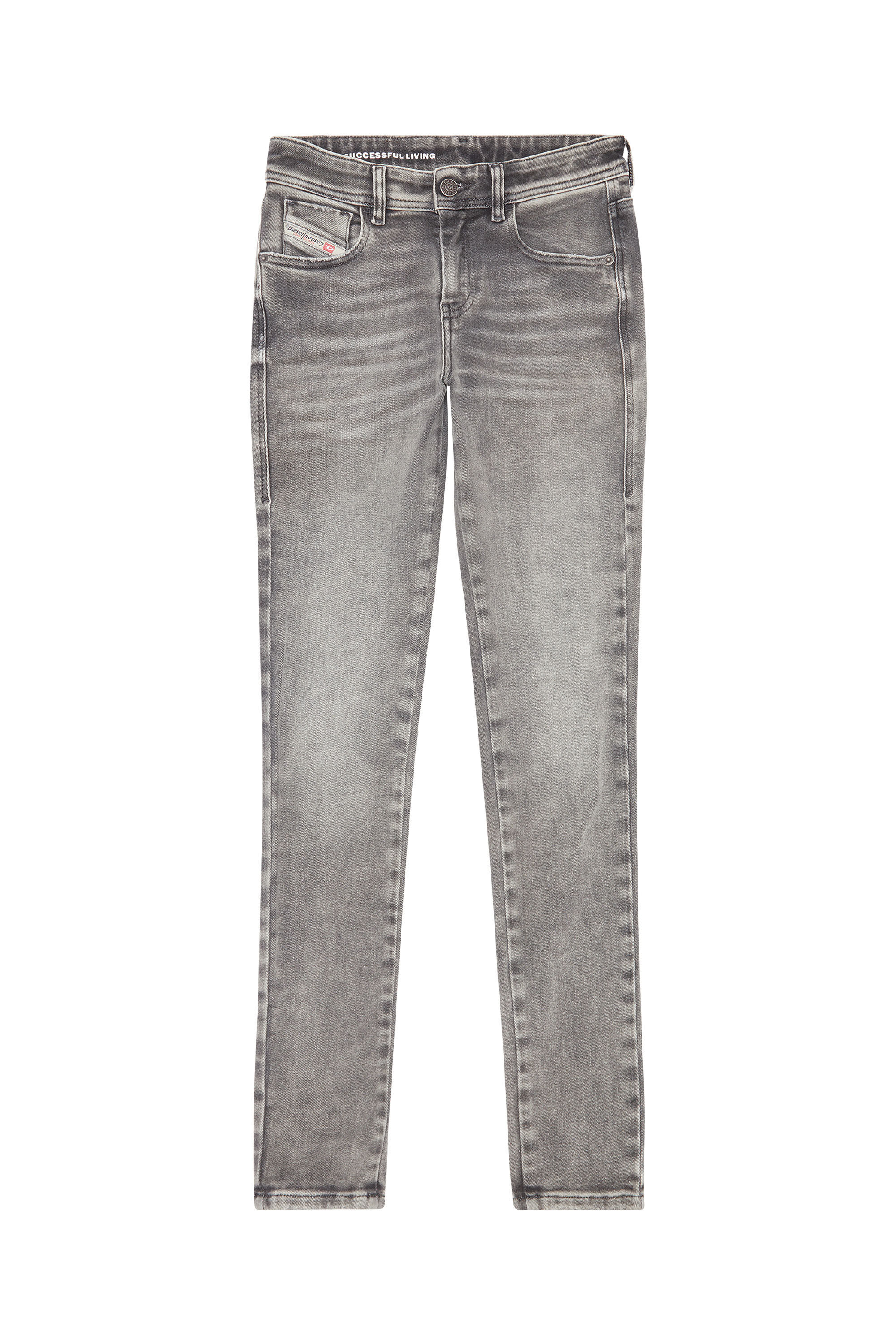 Diesel - Super skinny Jeans 2017 Slandy 068GL, Grigio - Image 2