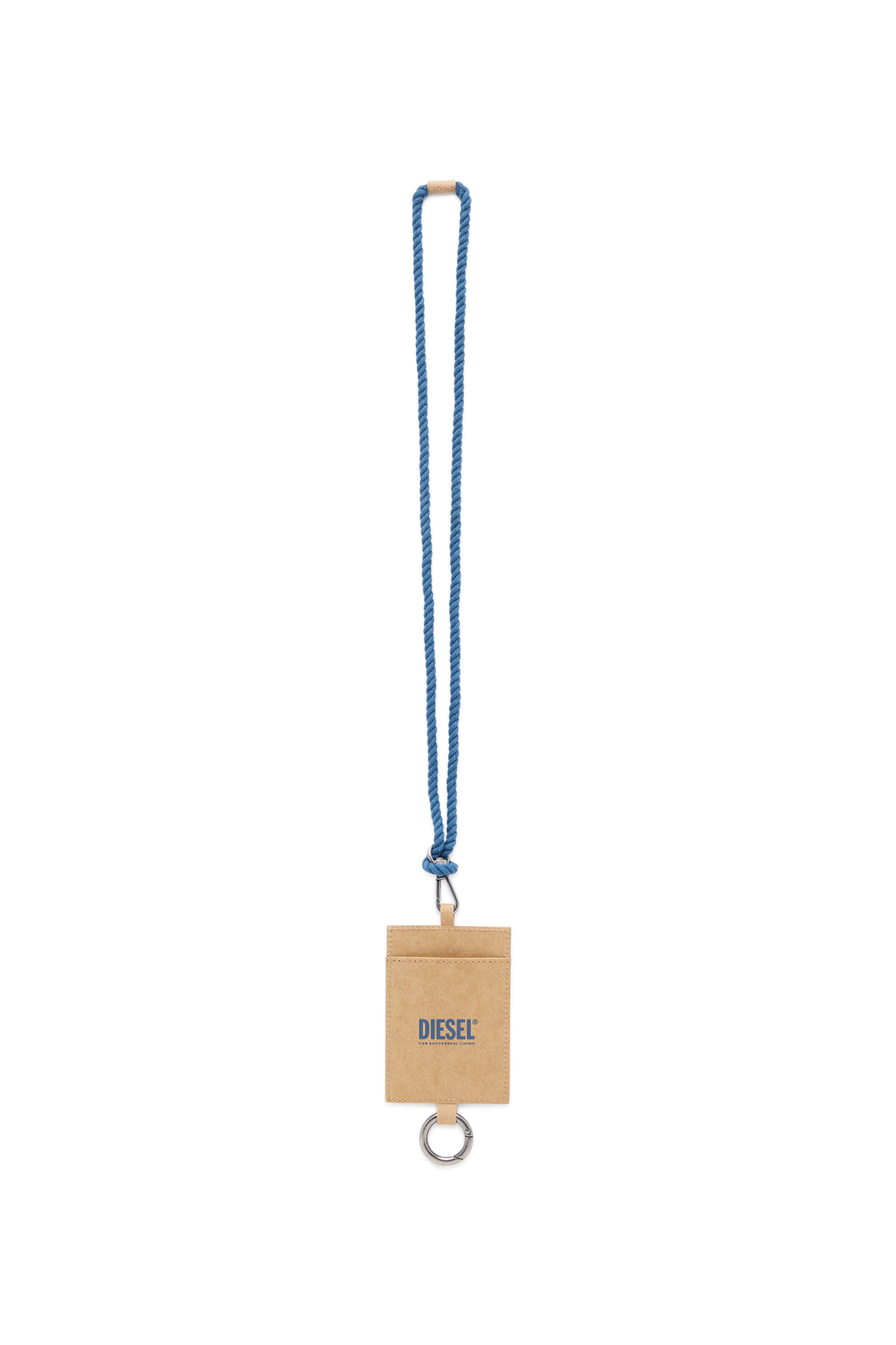 Diesel - CARD HOLDER ON STRAP, Beige - Image 2