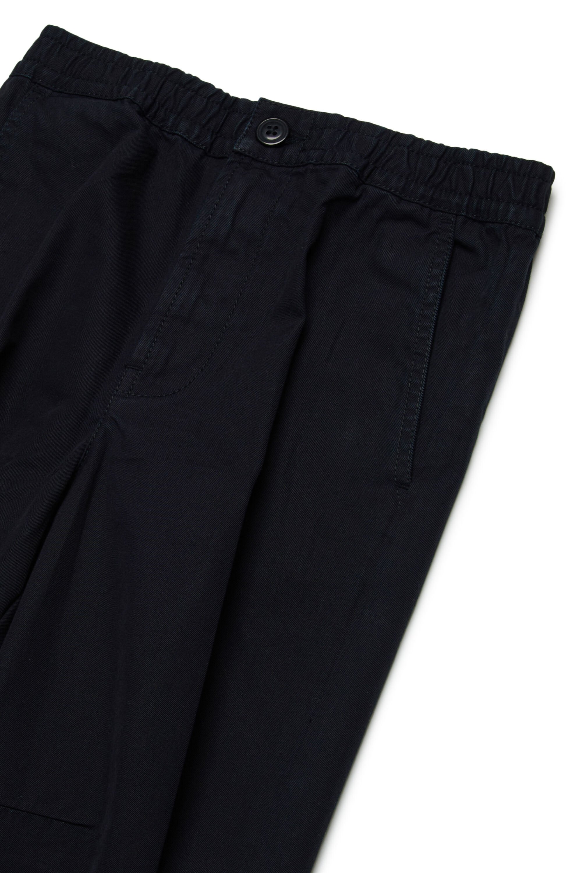 Diesel - PTINO, Homme Pantalon workwear avec Oval D in Noir - Image 3