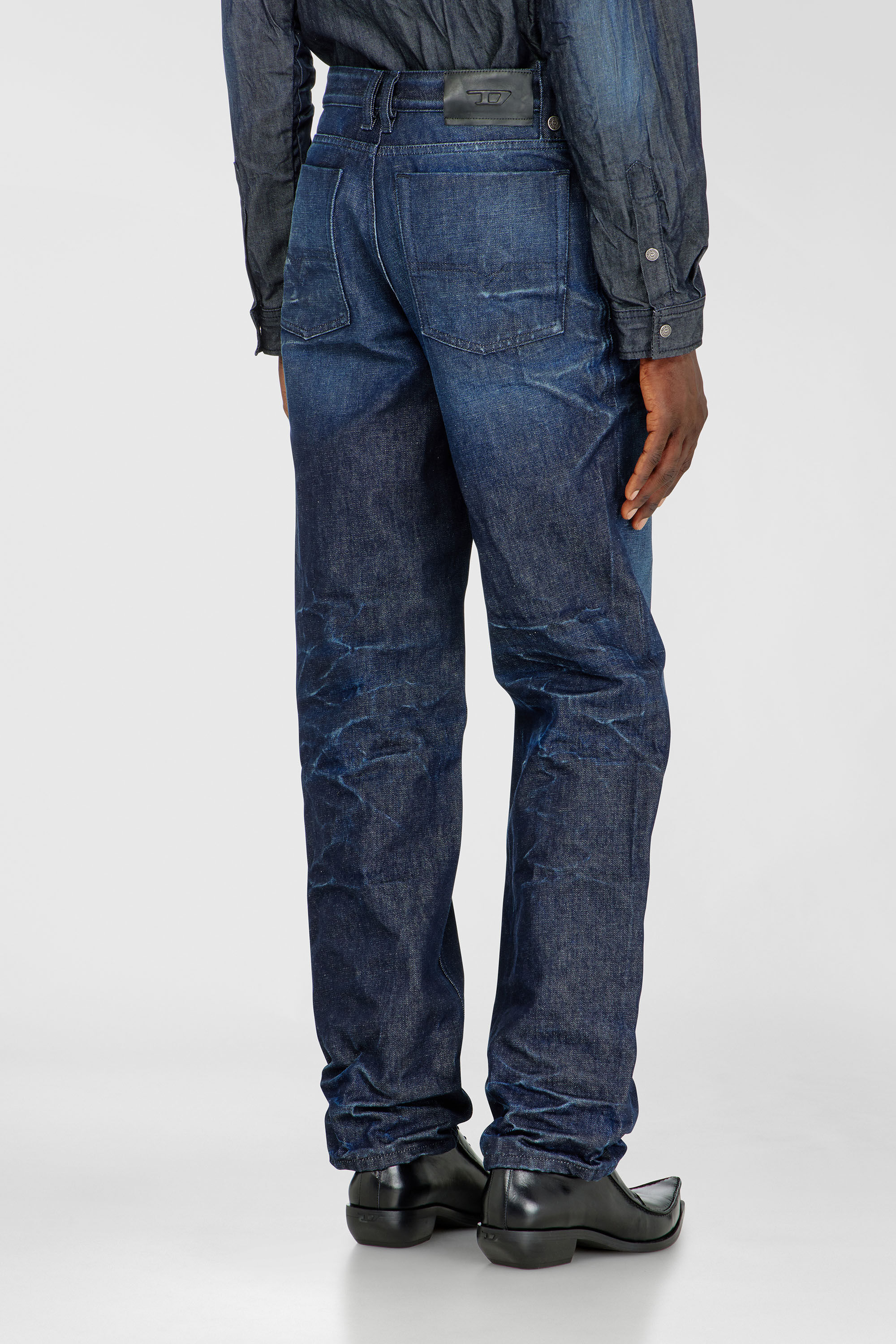 Diesel - Regular Jeans 1991 D-Voeed 007GF Homme, Bleu Fonc&eacute; - Image 5