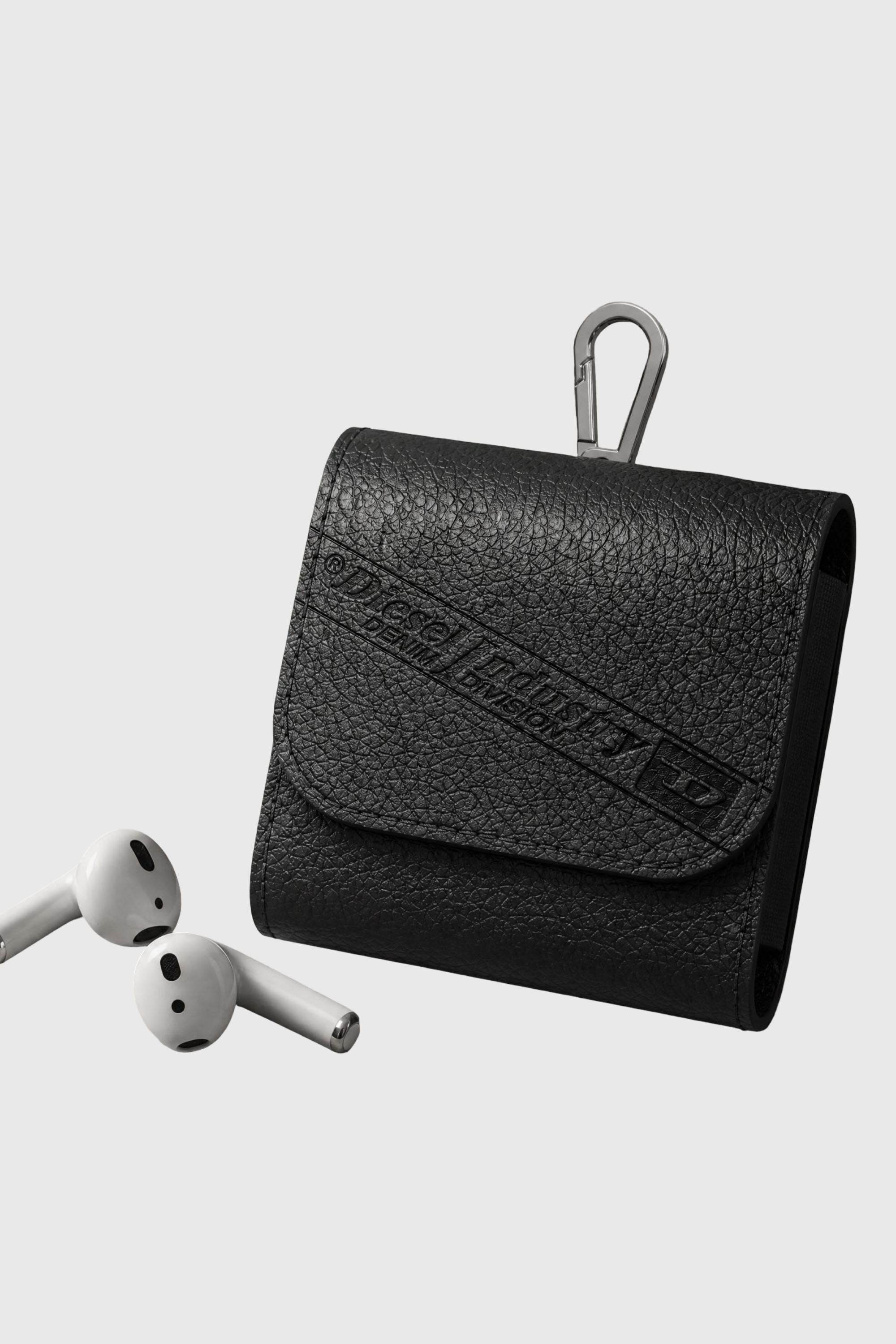 Diesel - 60652 AIRPOD CASE, Custodia Flag D per auricolari true wireless Unisex in Nero - 5