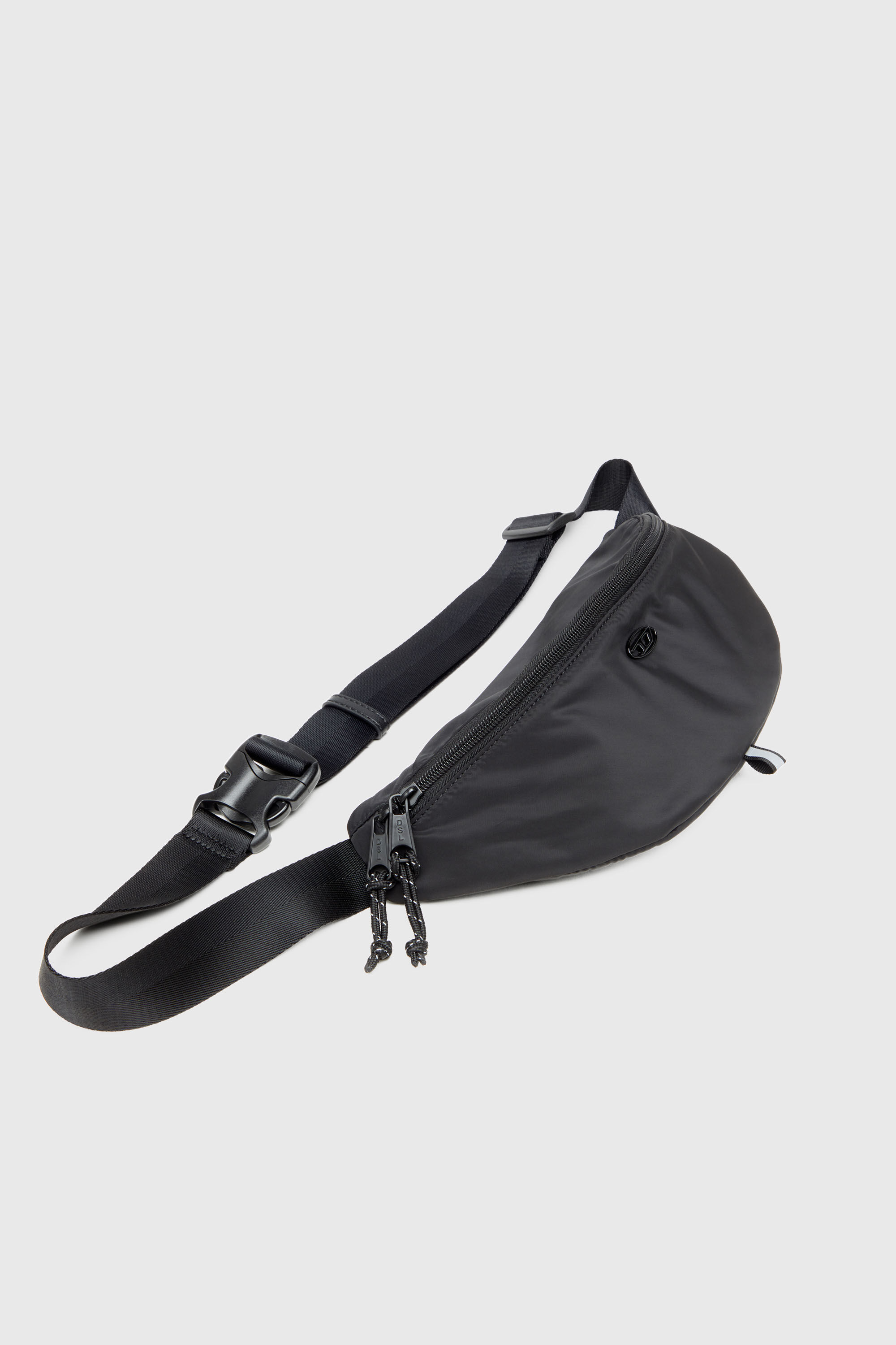 Diesel - D-PACK BELTBAG X, Herren D-Pack-G&uuml;rteltasche aus Satin-Touch-Stoff in Schwarz - 6
