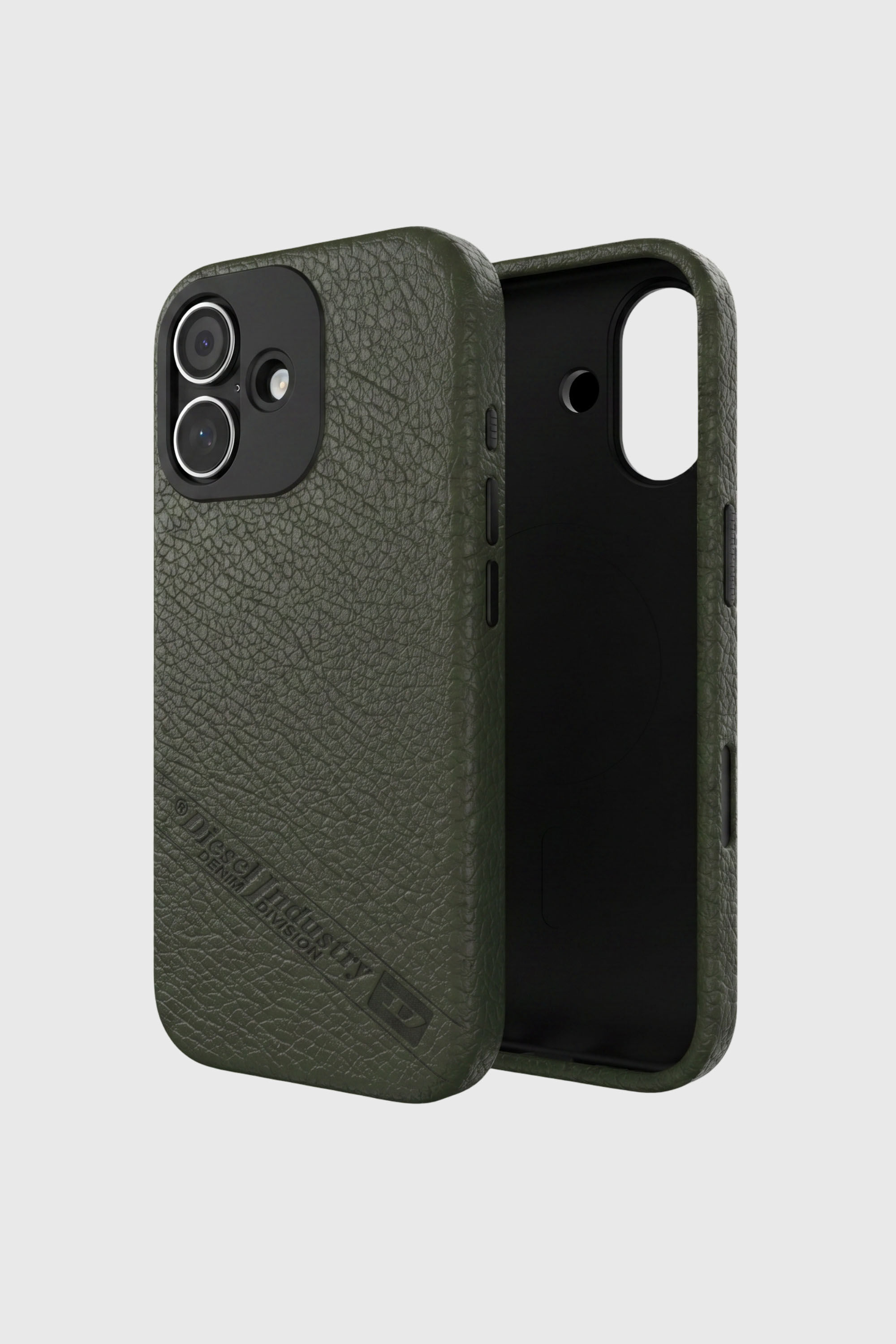 Diesel - 60646 MOULDED CASE, Cover Flag D con MagSafe per iPhone 17 Unisex in Verde - 1