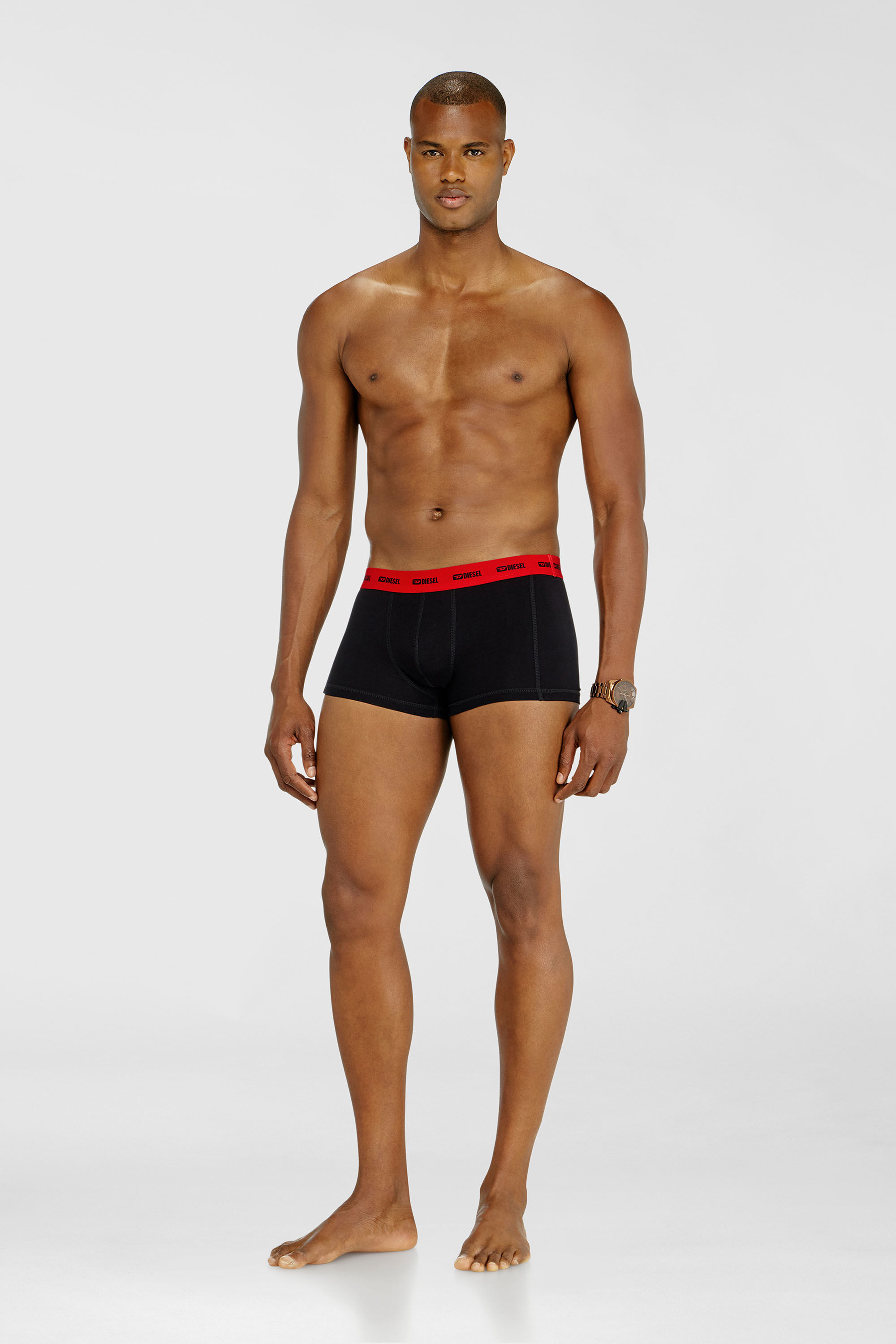 Diesel - DAMIEN-UTLT-3PACK, Set da tre boxer Uomo in Nero - 1