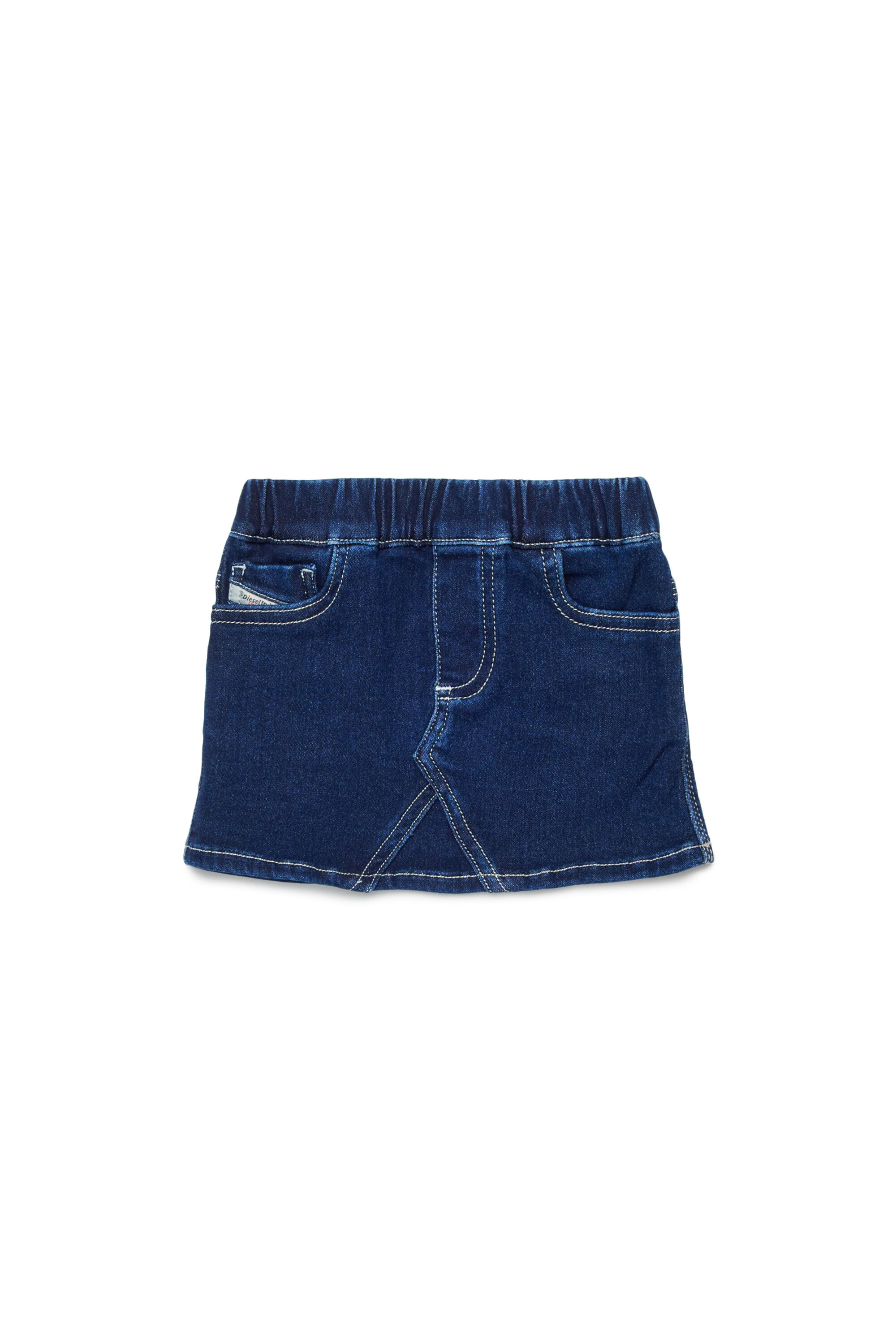 Diesel - GIRRYB JJJ, Damen JoggJeans-Rock mit Kontrastn&auml;hten in Dunkelblau - 1