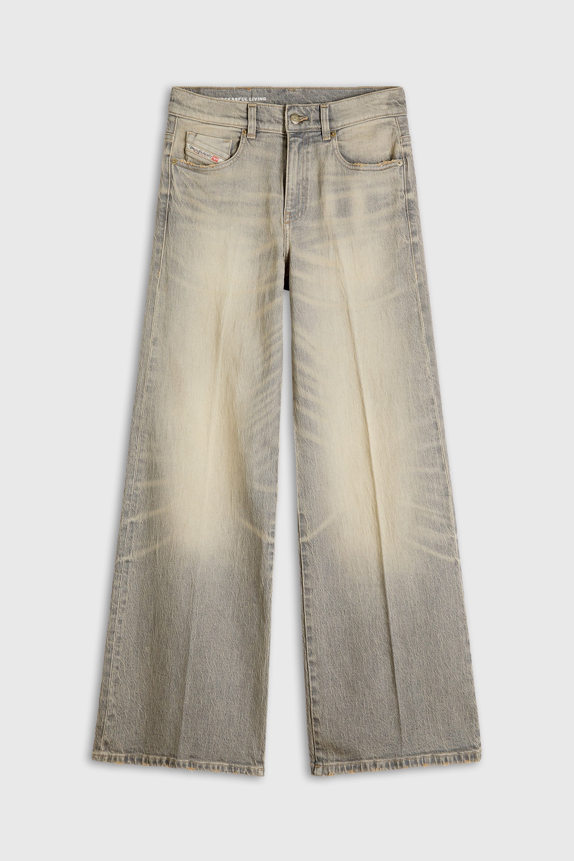 Diesel - Damen Flare Jeans 1978 D-Akemi 0LJDV, Grau - 6