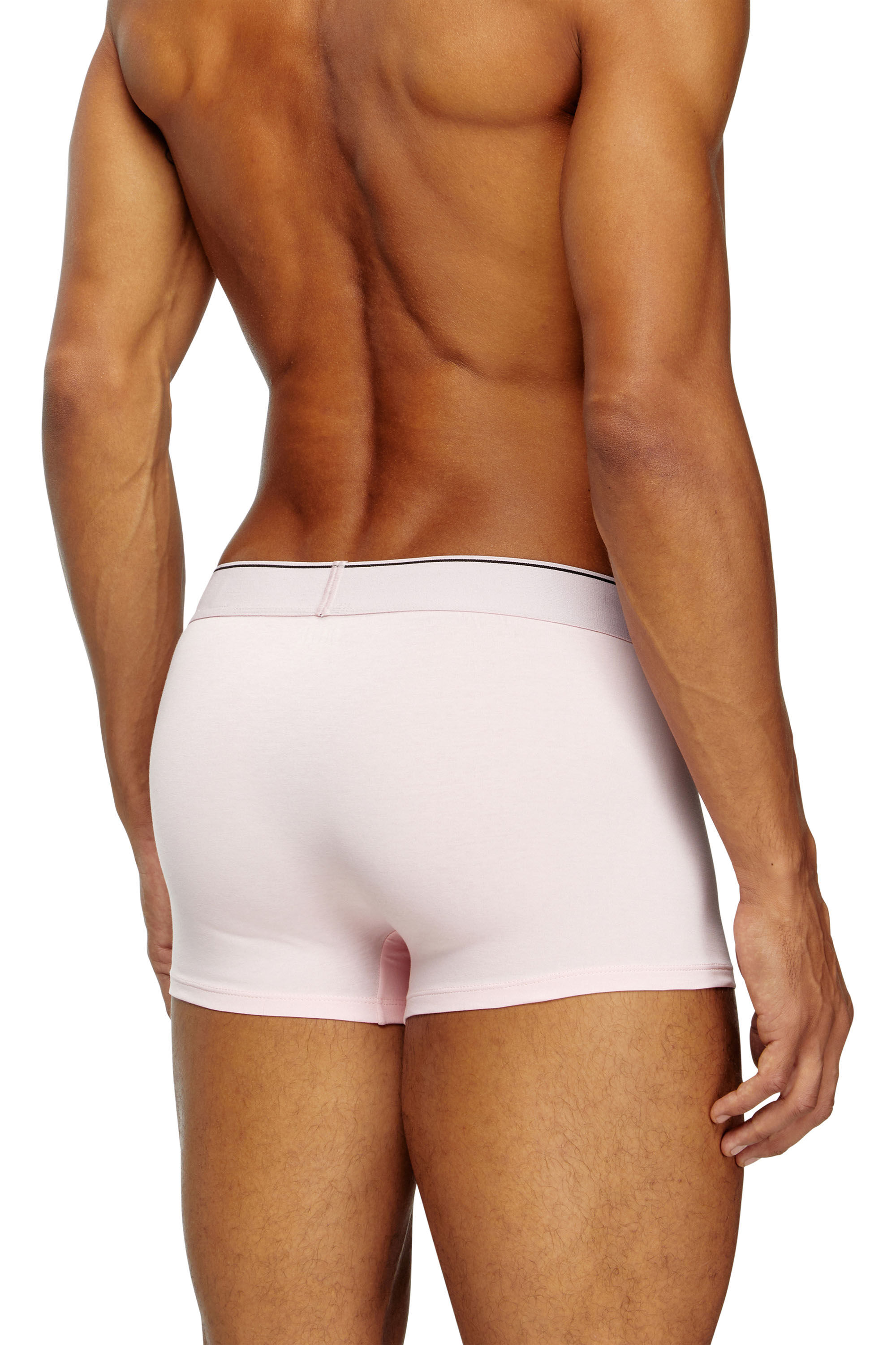 Diesel - DAMIEN-D-BOX-3PACK, Set di tre boxer in cotone stretch Uomo in Multicolor - 4