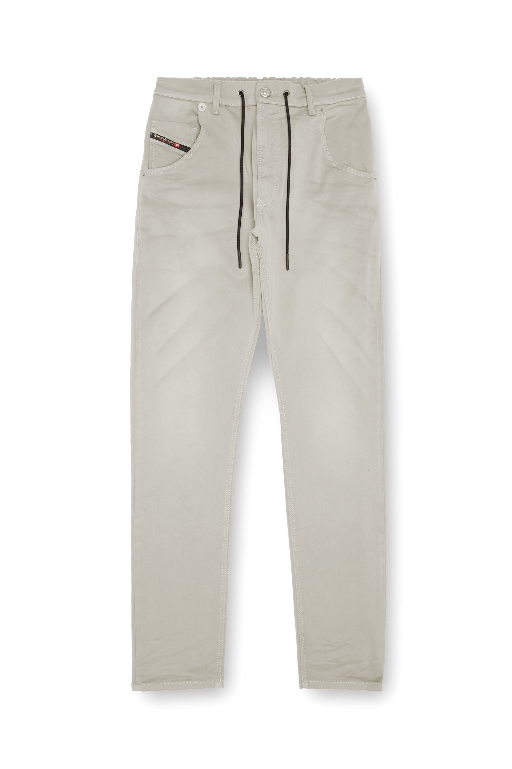 Diesel - Herren Regular 2030 D-Krooley Joggjeans® 0670M, Hellgrau - 2