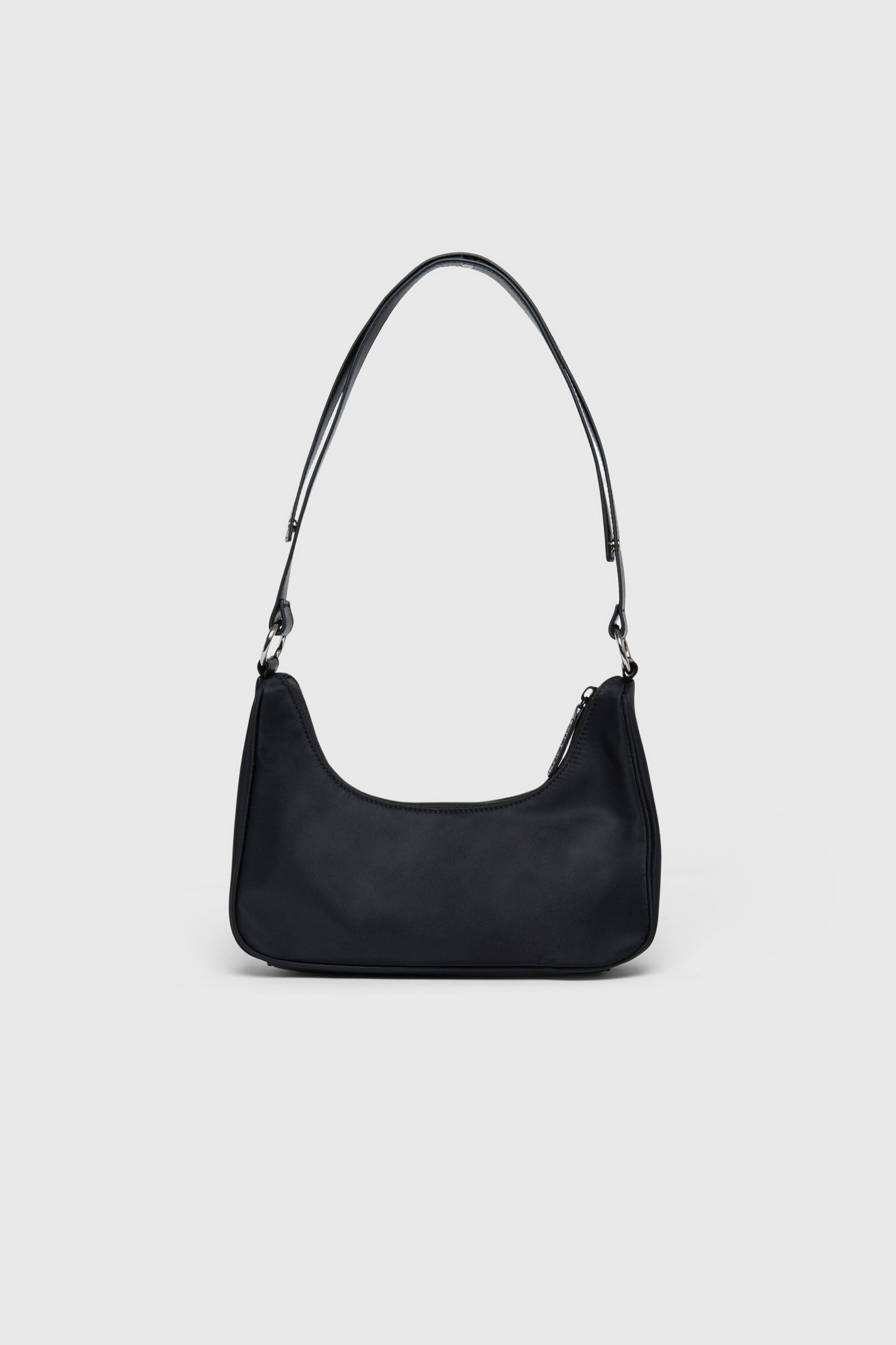 Diesel - WUNSY, WUNSY - Sac bandouli&egrave;re en nylon avec logo Oval D Femme in Noir - 2