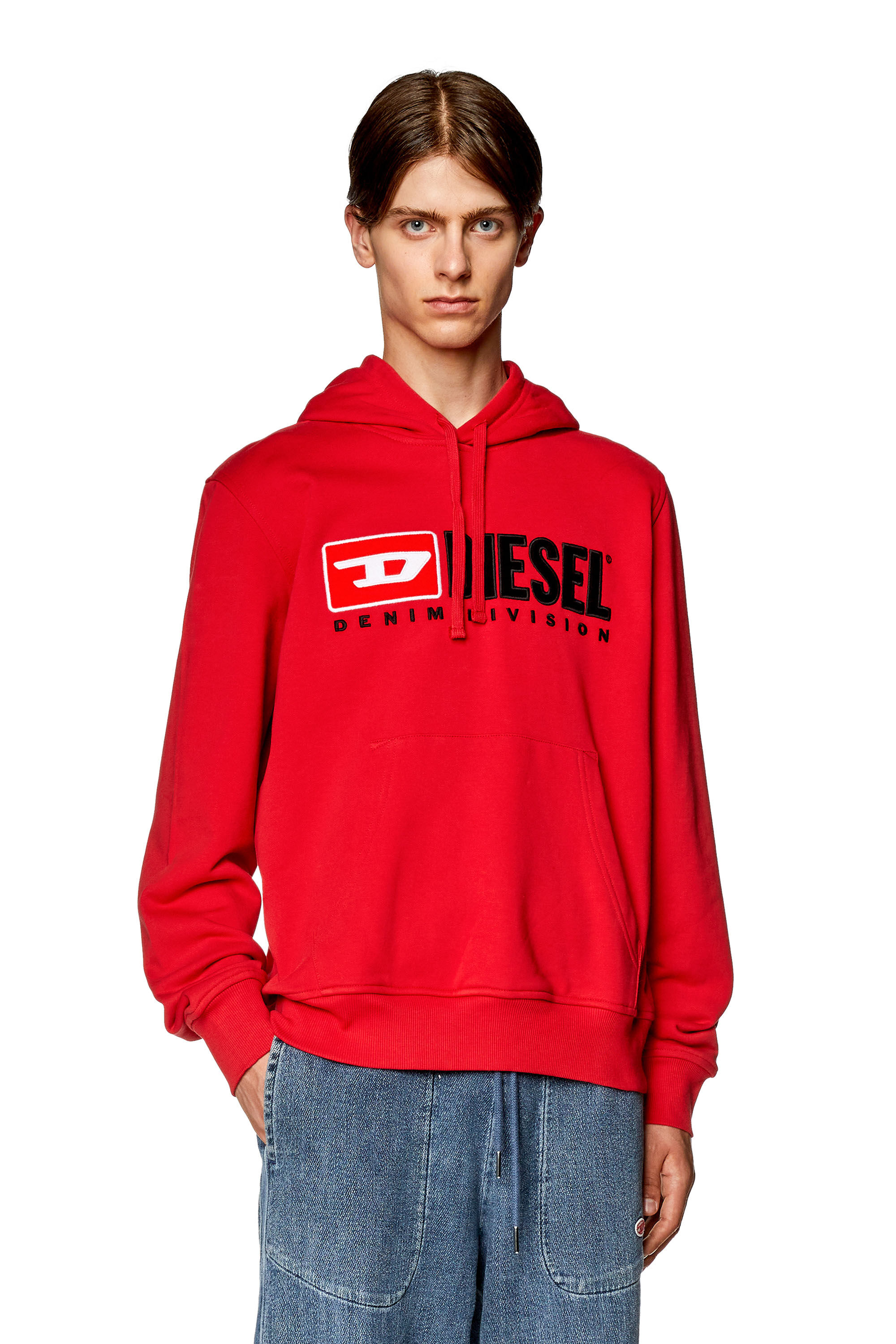 Diesel - S-GINN-HOOD-DIV, Rouge - Image 3
