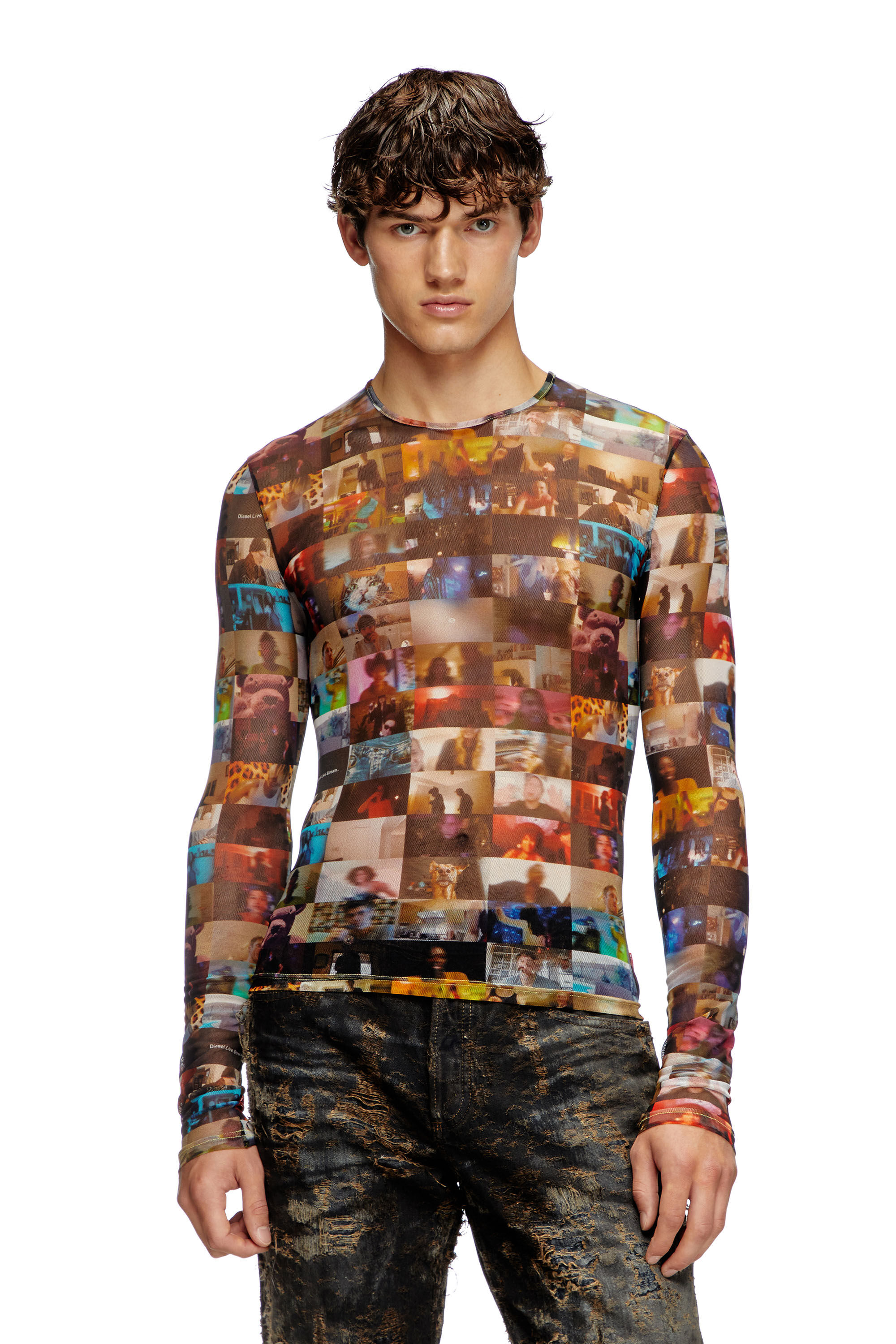 Diesel - T-LIXY, Multicolor - Image 3