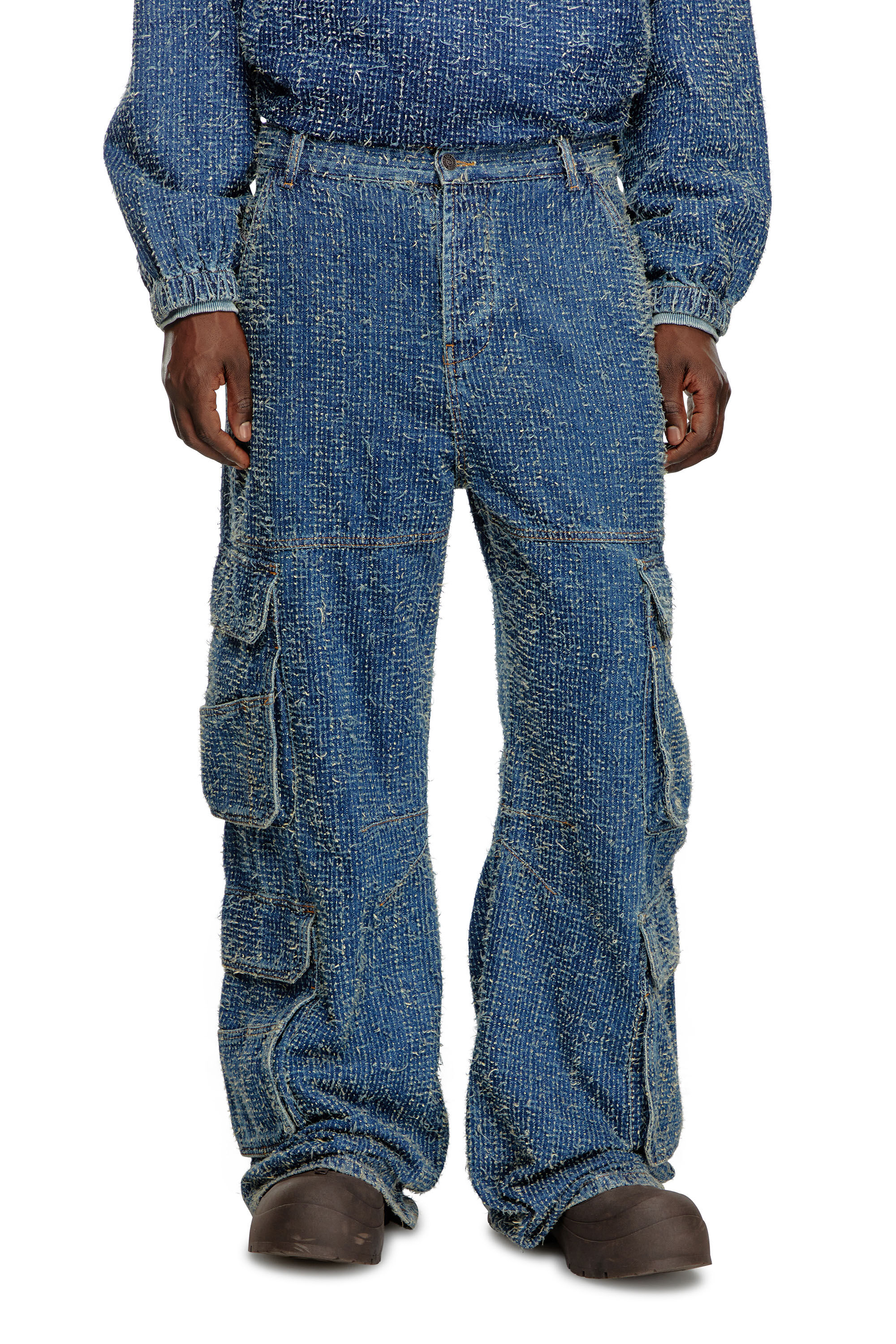 Diesel - Donna Straight Jeans 1996 D-Sire 0PGAH, Blu medio - Image 7