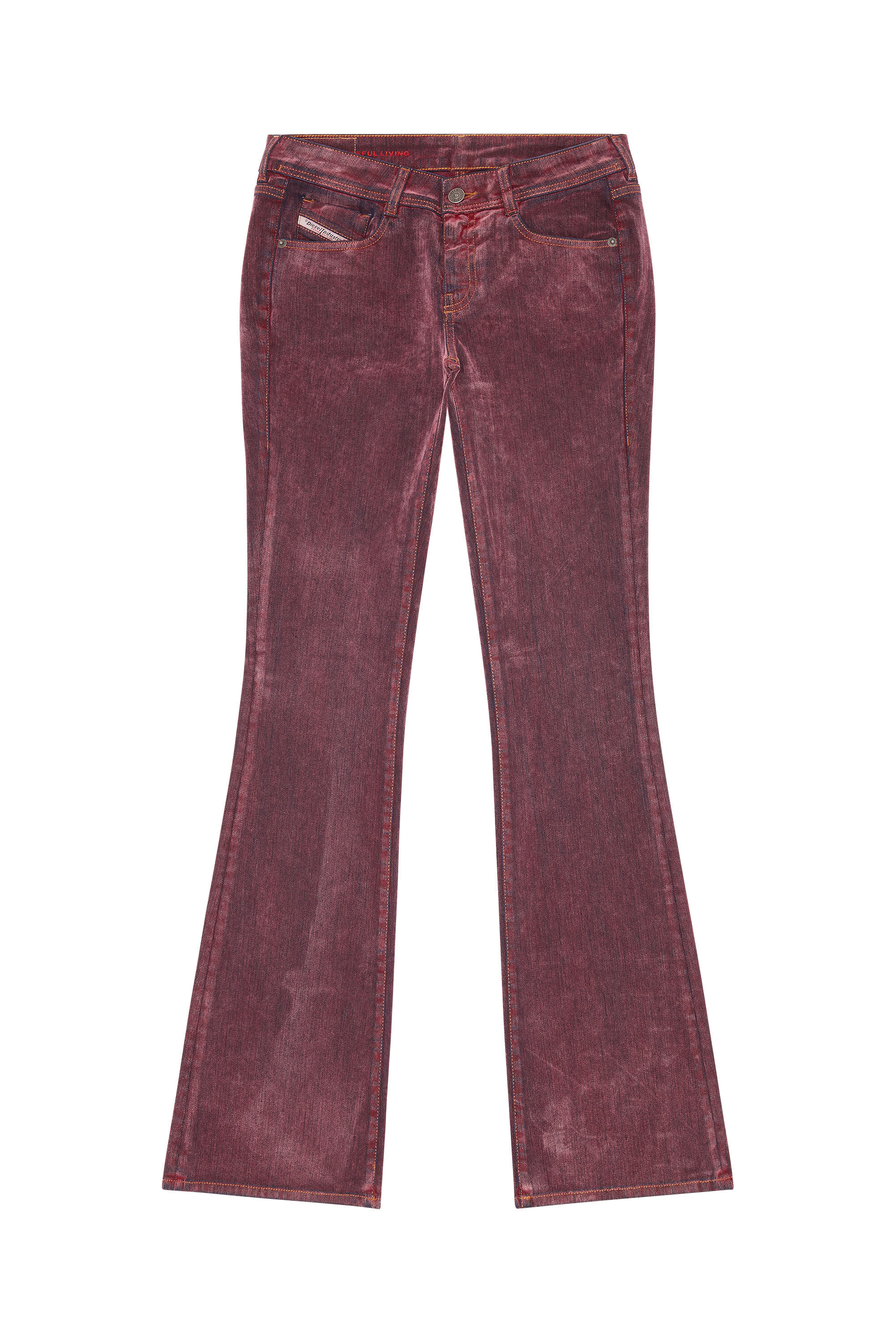 Diesel - 1969 D-EBBEY 0ELAH Bootcut and Flare Jeans, Rose - Image 2