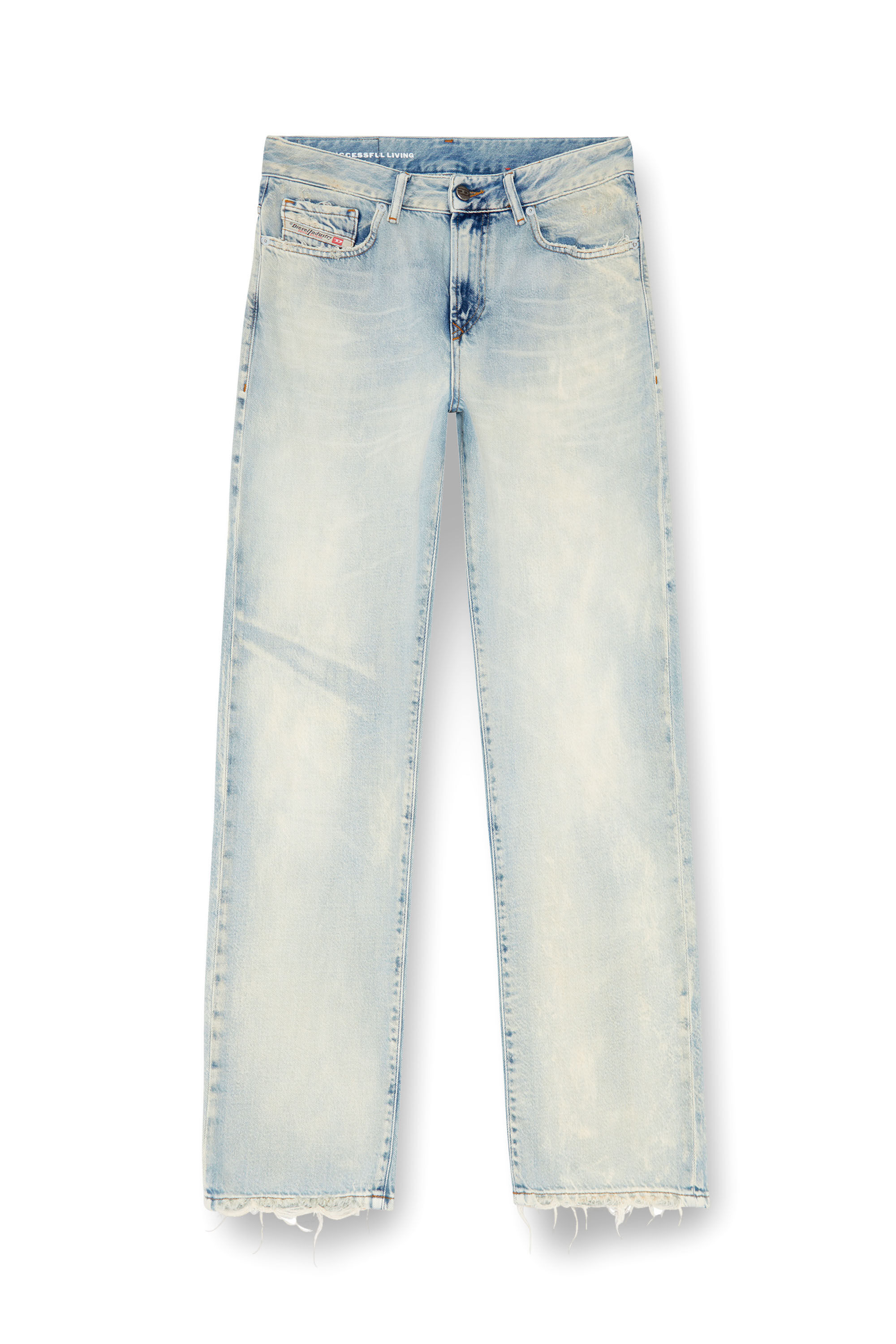 Diesel - Donna Straight Jeans 1999 D-Reggy 09J89, Blu Chiaro - Image 2