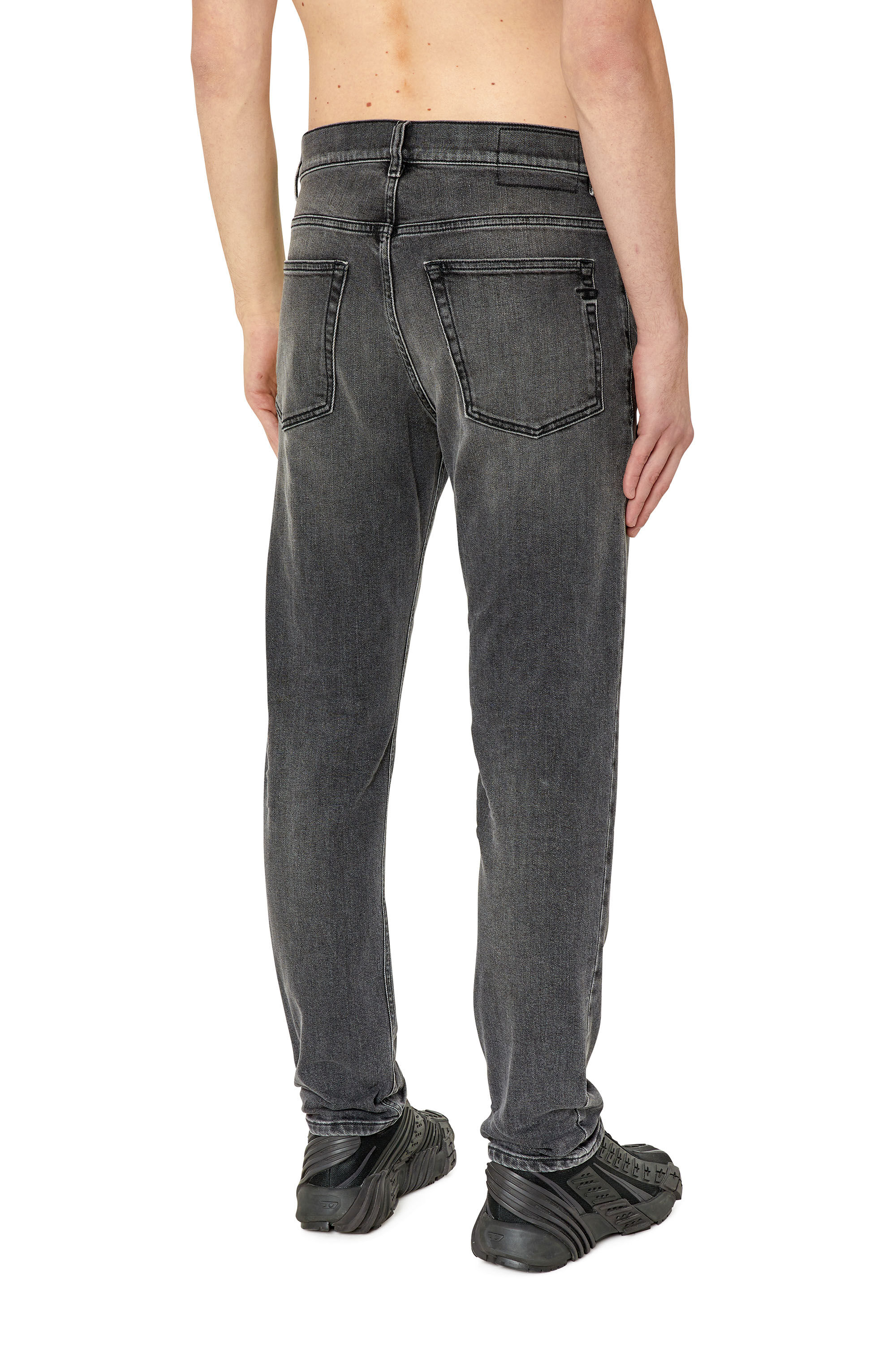 Diesel - 2006 D-Fining 09E94 Tapered Jeans, Grigio - Image 4